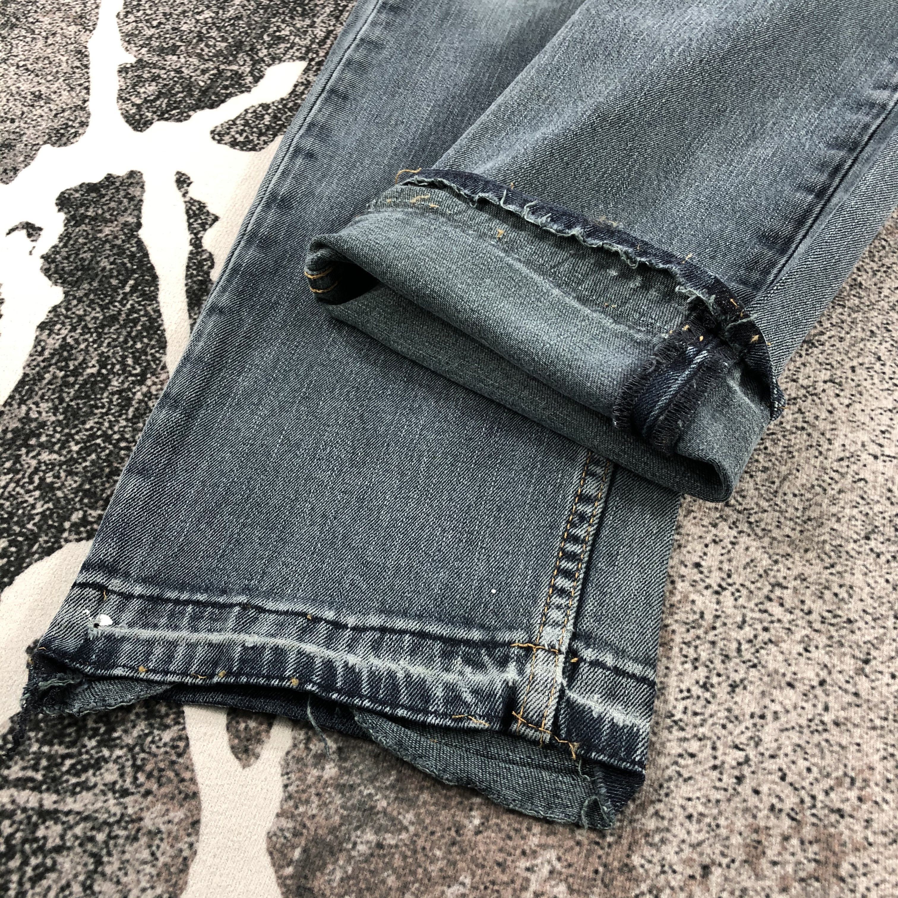 Levi's Vintage Levi's 505 Jeans Released Hem Denim KJ781 Size US 34 / EU 50 - 7 Thumbnail