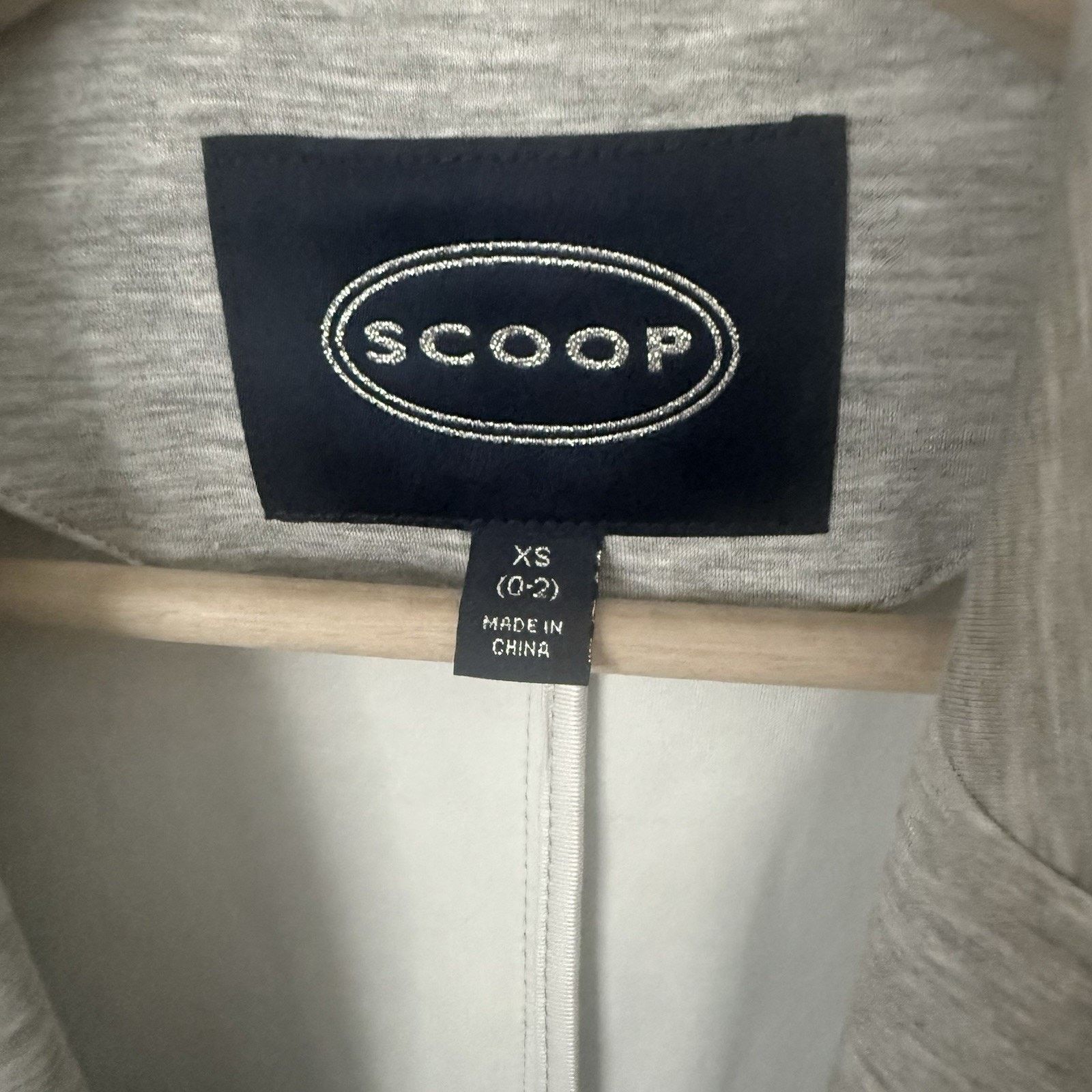 Other Scoop Scuba Knit Scrunch Sleeves Career Jacket Blazer Size XS / US 0-2 / IT 36-38 - 4 Thumbnail