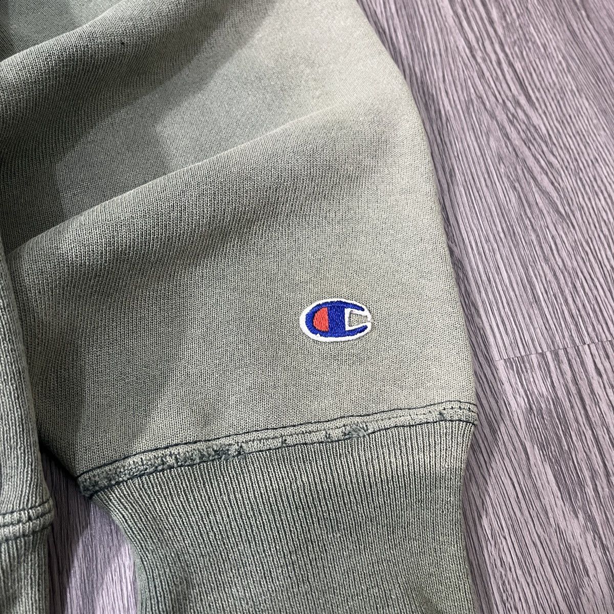 Japanese Brand Crazy SunFaded Champion Reverse Weave Basic Logo Hodie Size US L / EU 52-54 / 3 - 6 Thumbnail