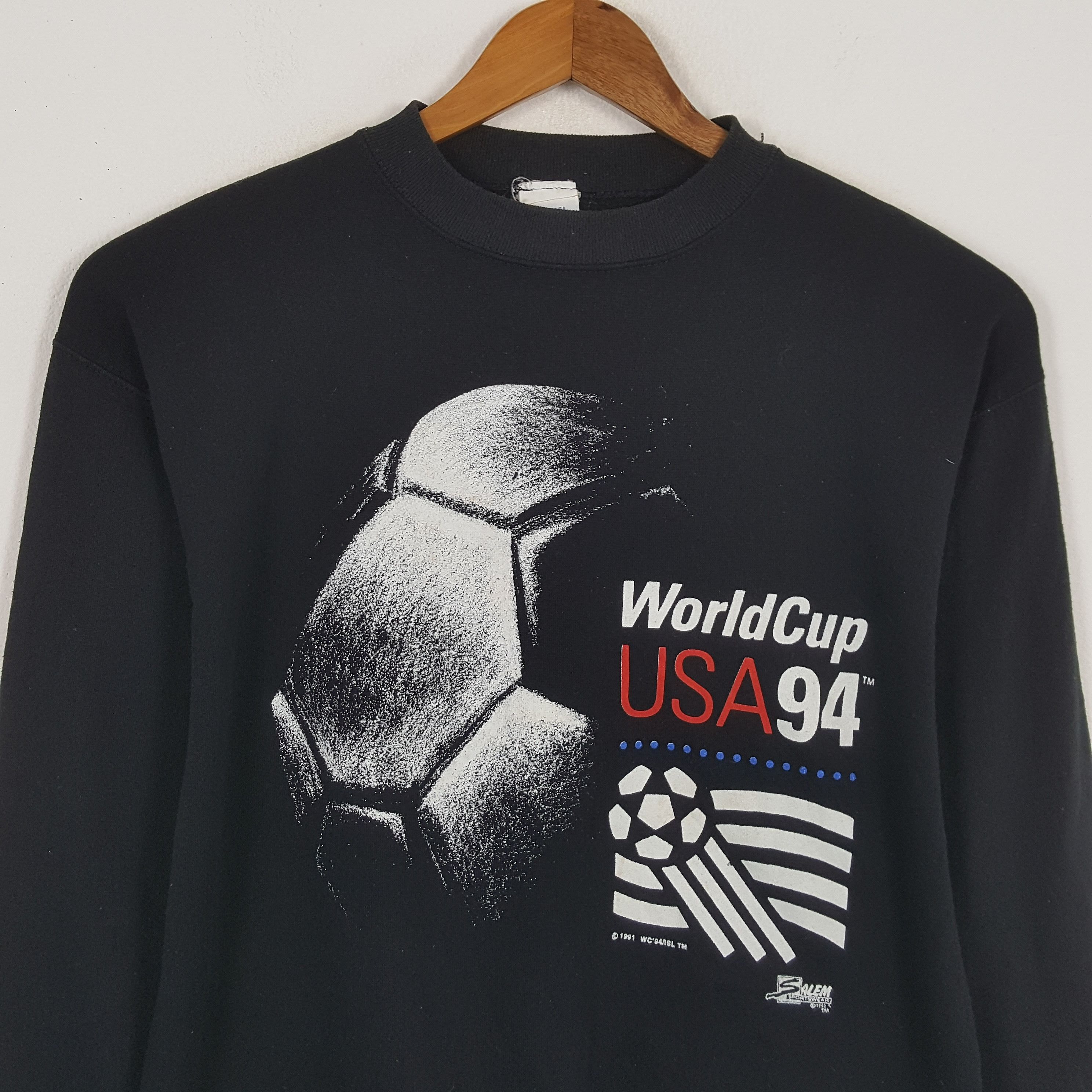 Vintage Vintage 90s WORLD CUP USA 1994 Promotion Sweatshirts Size US L / EU 52-54 / 3 - 2 Thumbnail