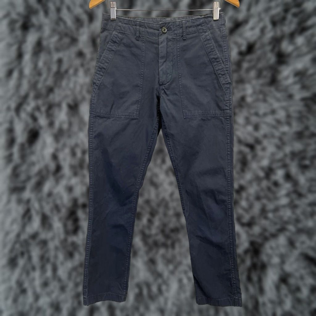 J.Crew J. Crew Chino Pants Straight Leg Mens Navy Blue 28 x 32 Size US 28 / EU 44 - 1 Thumbnail