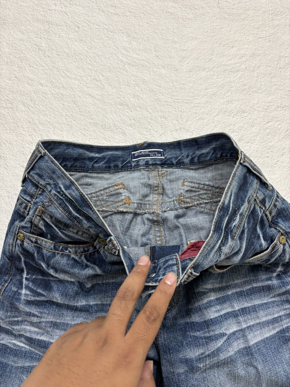 Hysteric Glamour 2000s villand japan swarovski studet punk Denim Y2k style Size US 31 - 6 Thumbnail
