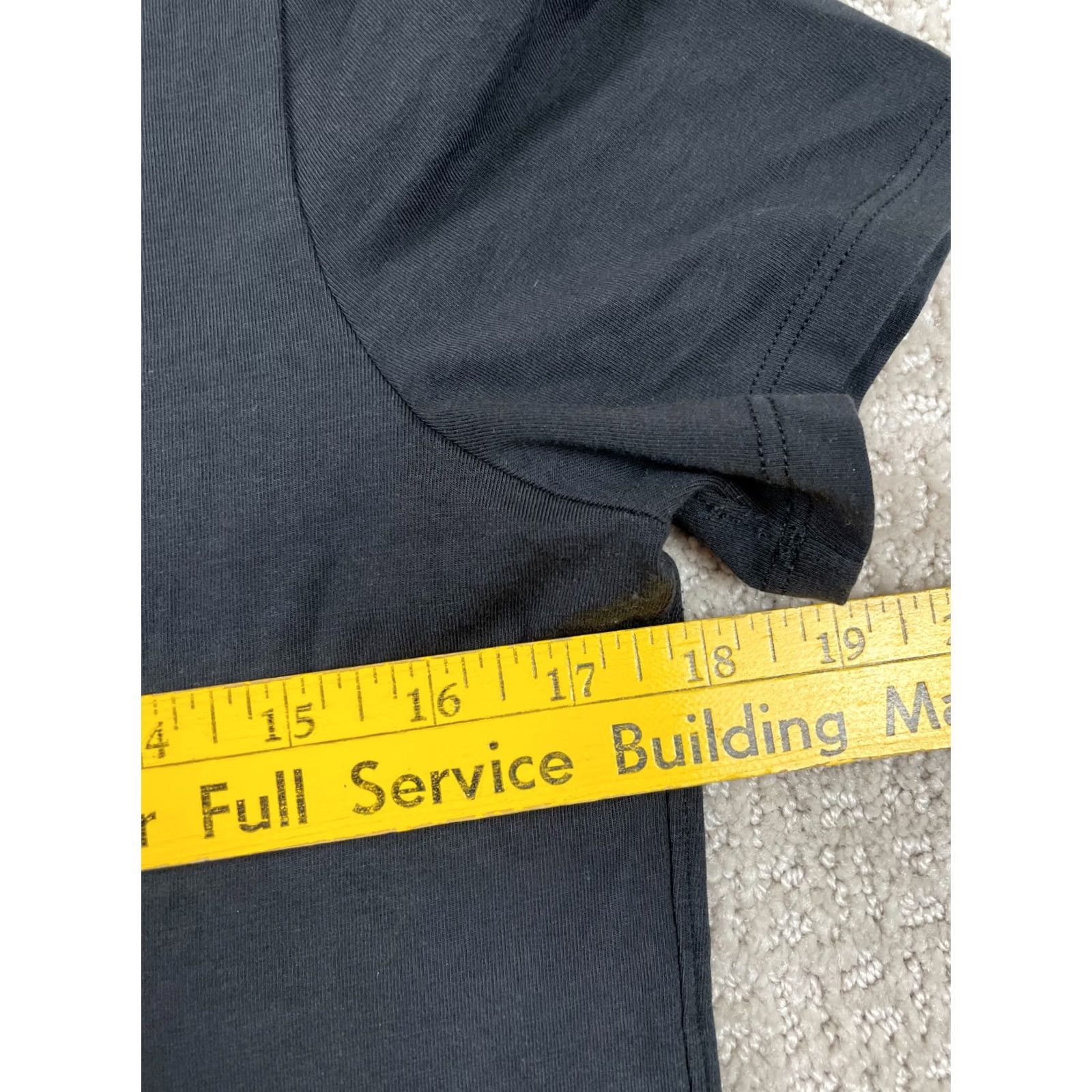Lululemon Lululemon T Shirt Womens Size 4 Crew Short Sleeve Black Love Logo Pima Cotton ISOPURE Regular Activewear Running & Jogging Size S / US 4 / IT 40 - 3 Thumbnail