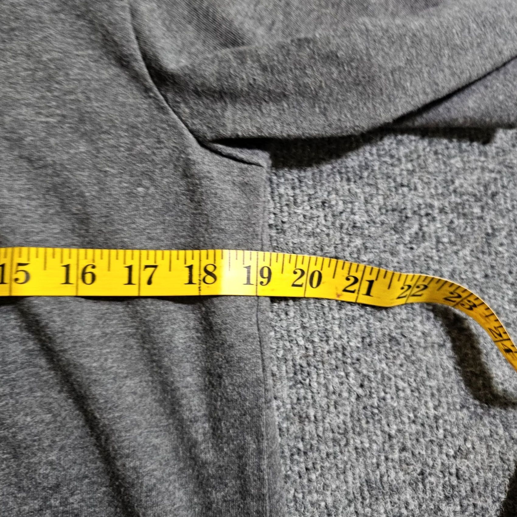 Vintage L.L. Bean Cardigan Top Womens Medium Gray Button V Neck Long Sleeve Casual Career Hoodie Shirt - wait Size M / US 6-8 / IT 42-44 - 6 Thumbnail