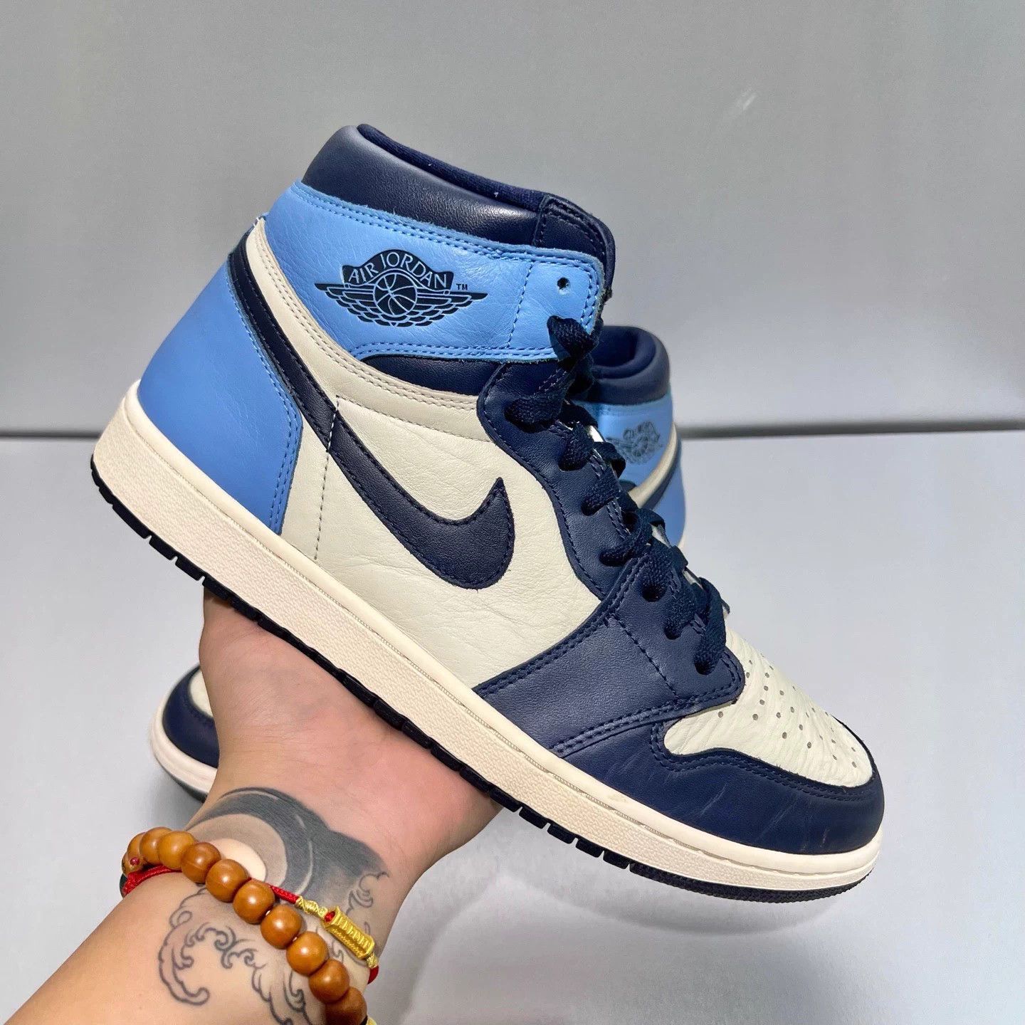 Nike AJ1 Obsidian 46 Near Mint Size US 13 / EU 46 - 7 Thumbnail