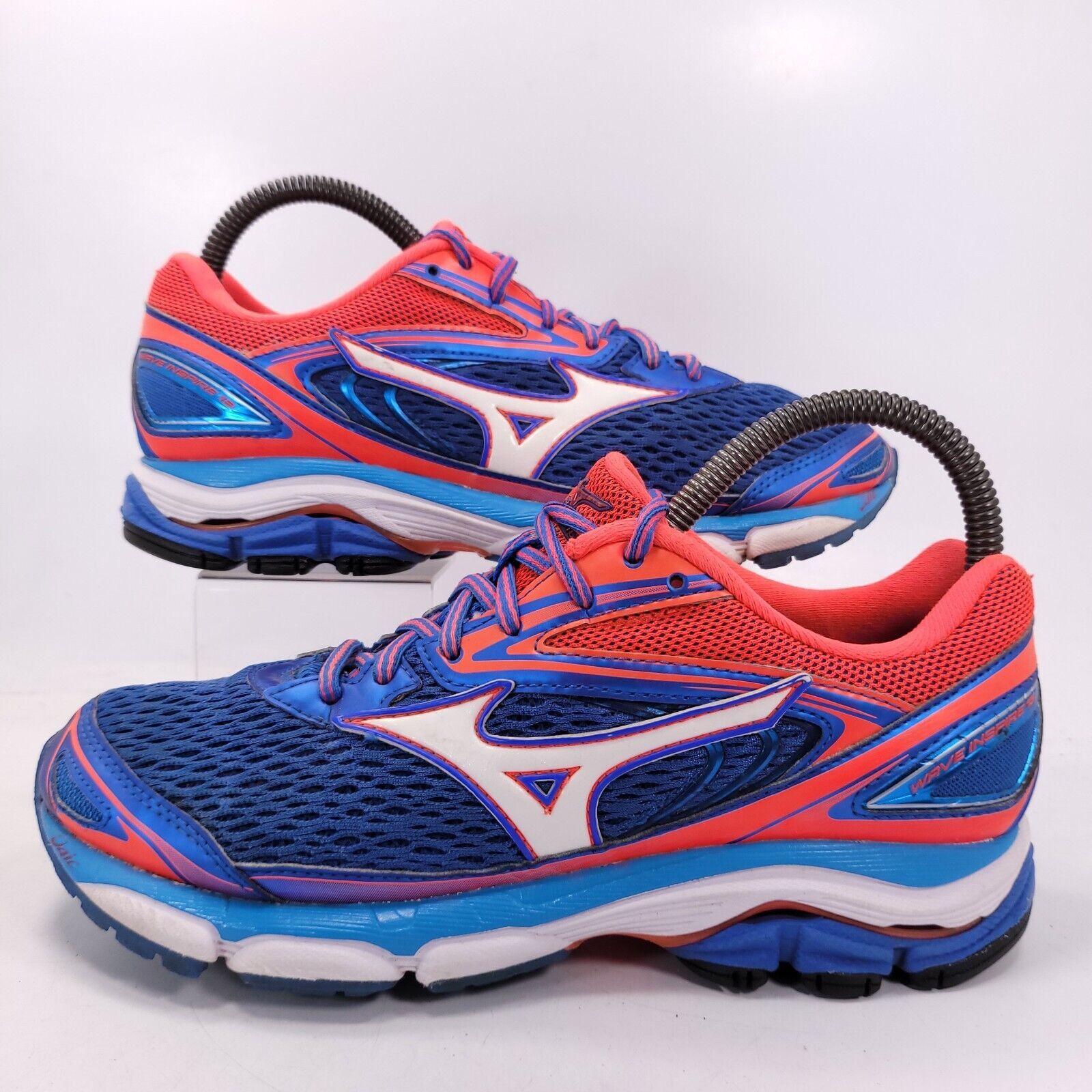 Mizuno Mizuno Wave Inspire 15 Shoe Women Size 8 JIGD174401 Blue Red Size US 8 / IT 38 - 5 Thumbnail