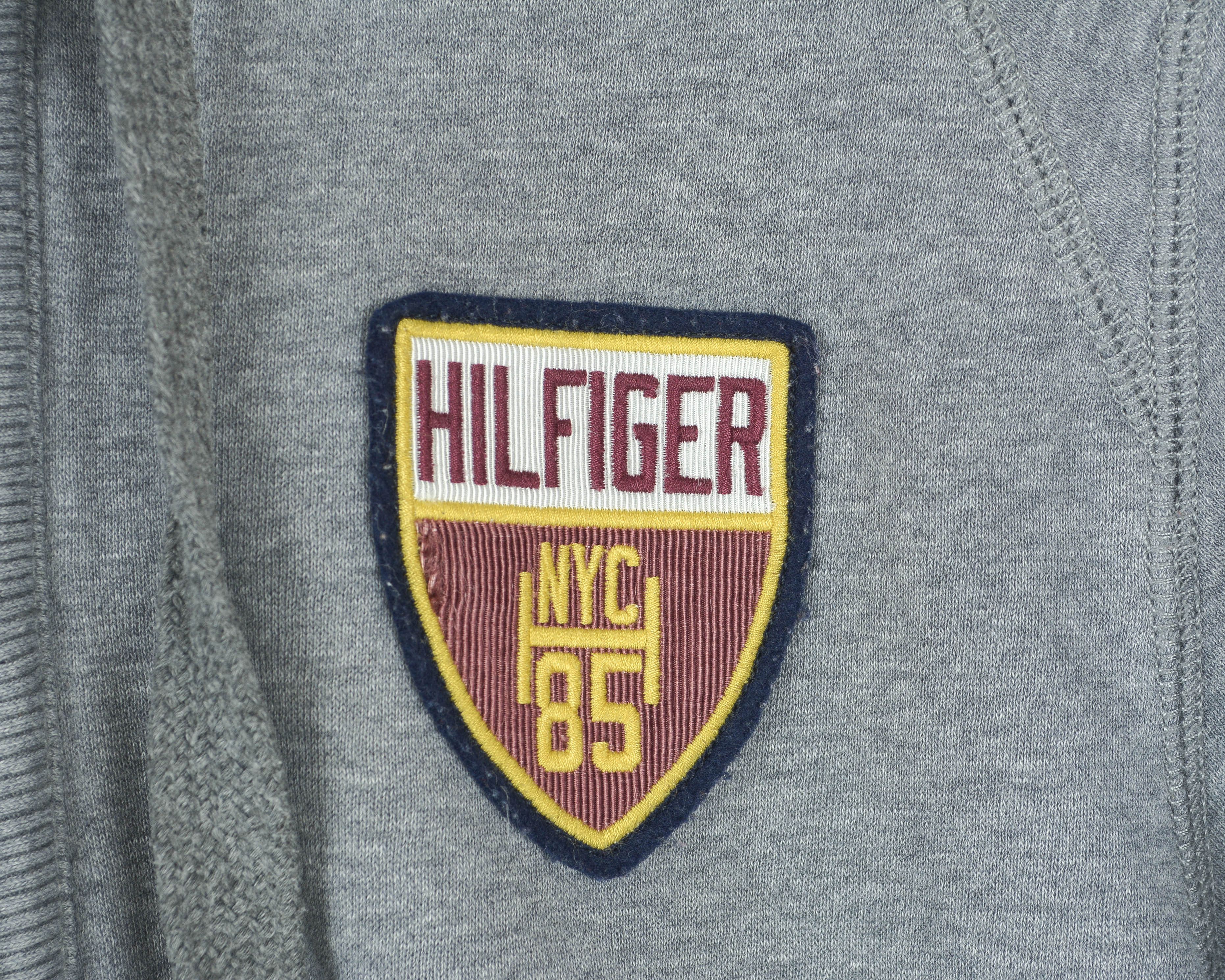 Tommy Hilfiger Men's Hooded Sweatshirt S Jumper Jacket Grey Cotton Size US S / EU 44-46 / 1 - 3 Thumbnail