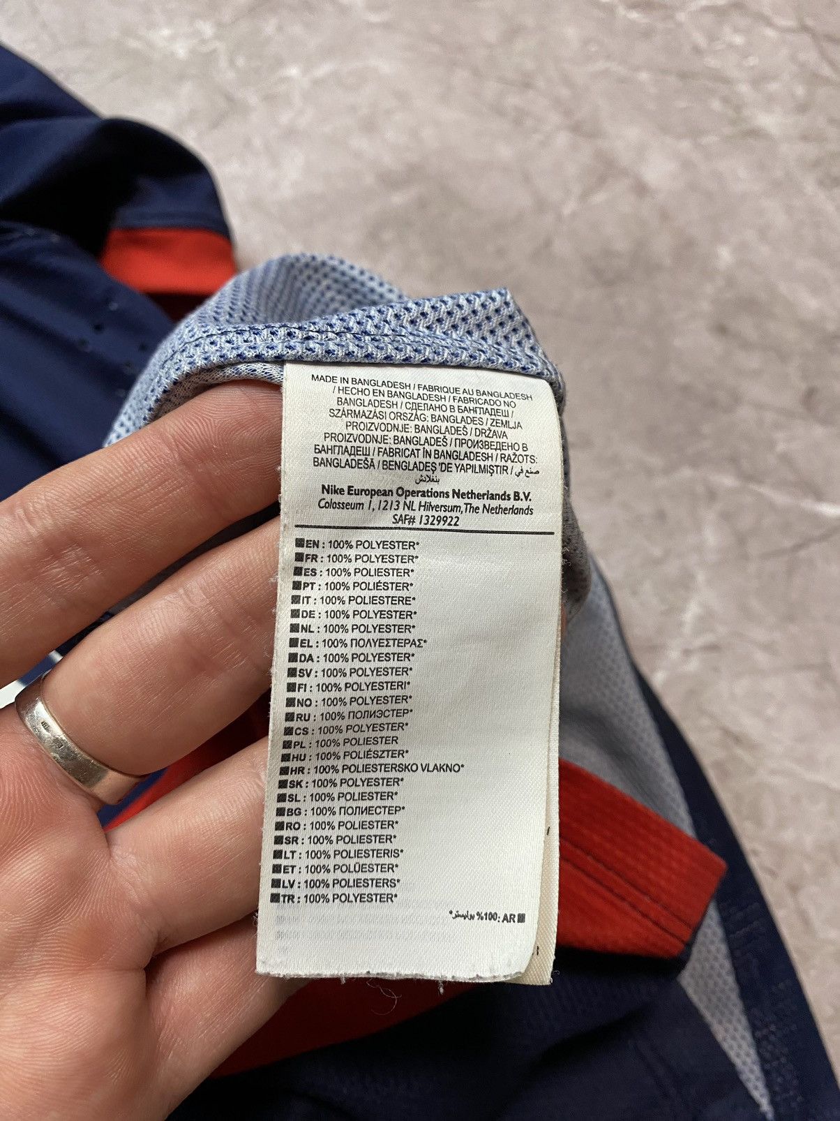 Nike Paris Saint - Germain x Cavani Match Issued Size US S / EU 44-46 / 1 - 15 Thumbnail