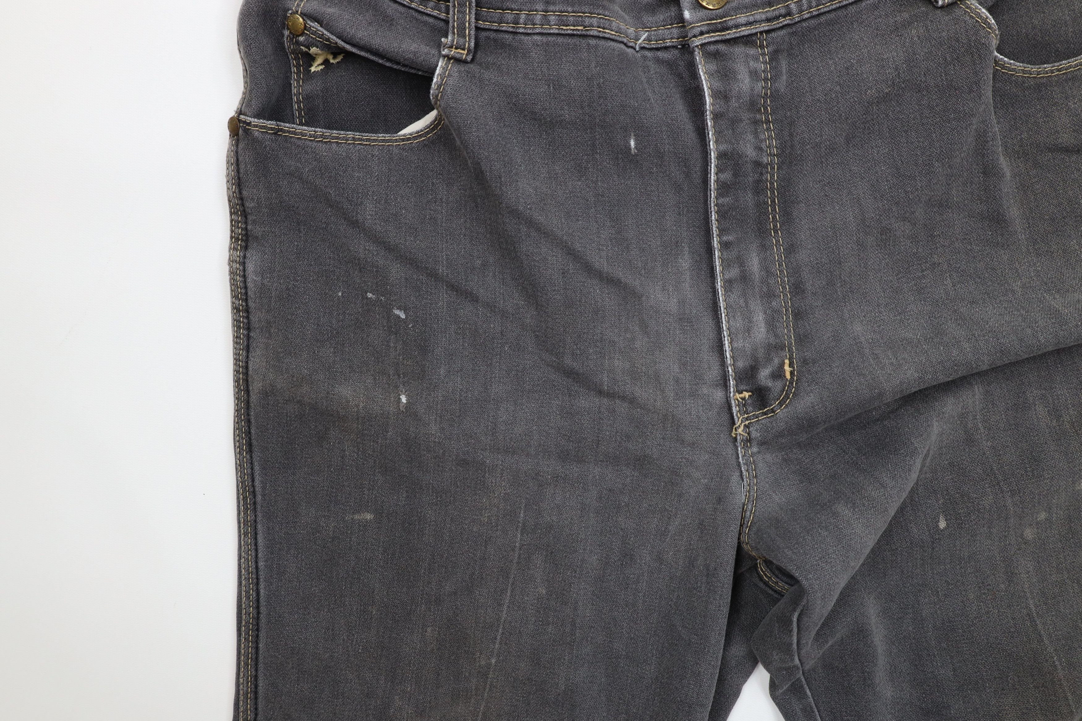 Vintage Vintage 80s 90s Streetwear Stretch Flared Wide Leg Jeans Size US 38 / EU 54 - 8 Thumbnail