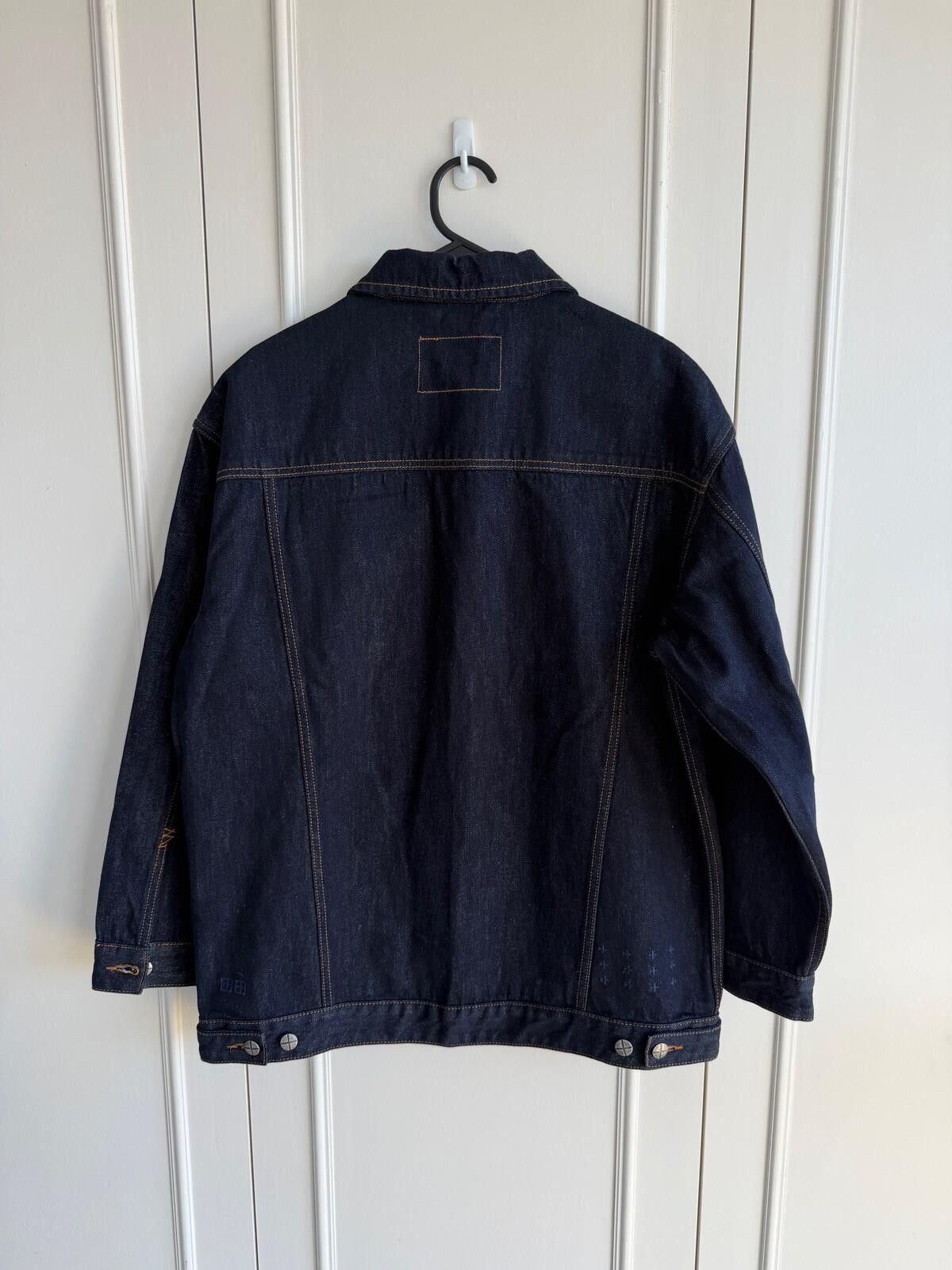 Ksubi new Ksubi womens longline trucker jacket blue top small s 8 Size S / US 4 / IT 40 - 6 Thumbnail