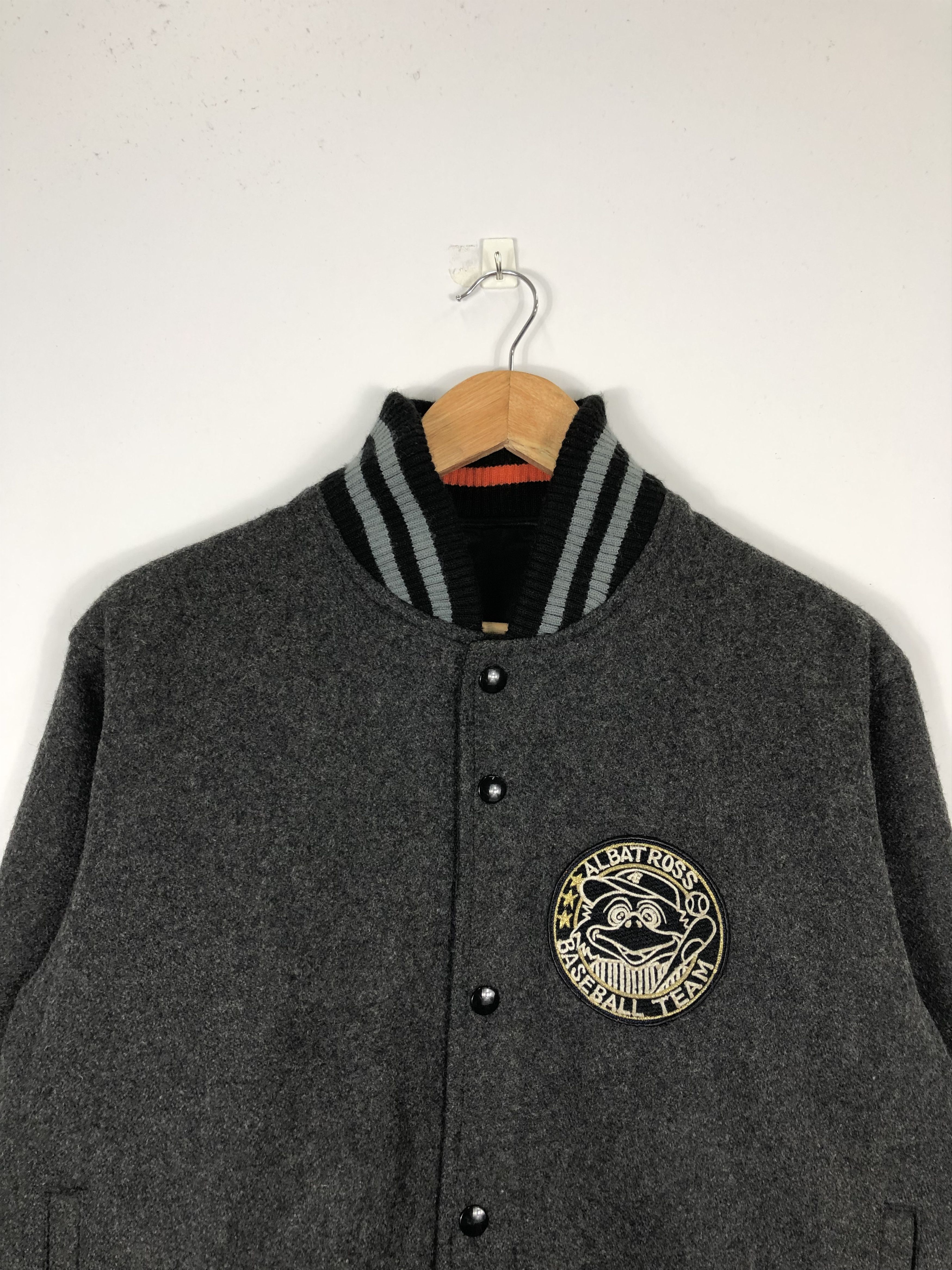 Vintage Vintage Varsity Jacket Reversible Football team V0187 Size US L / EU 52-54 / 3 - 2 Thumbnail