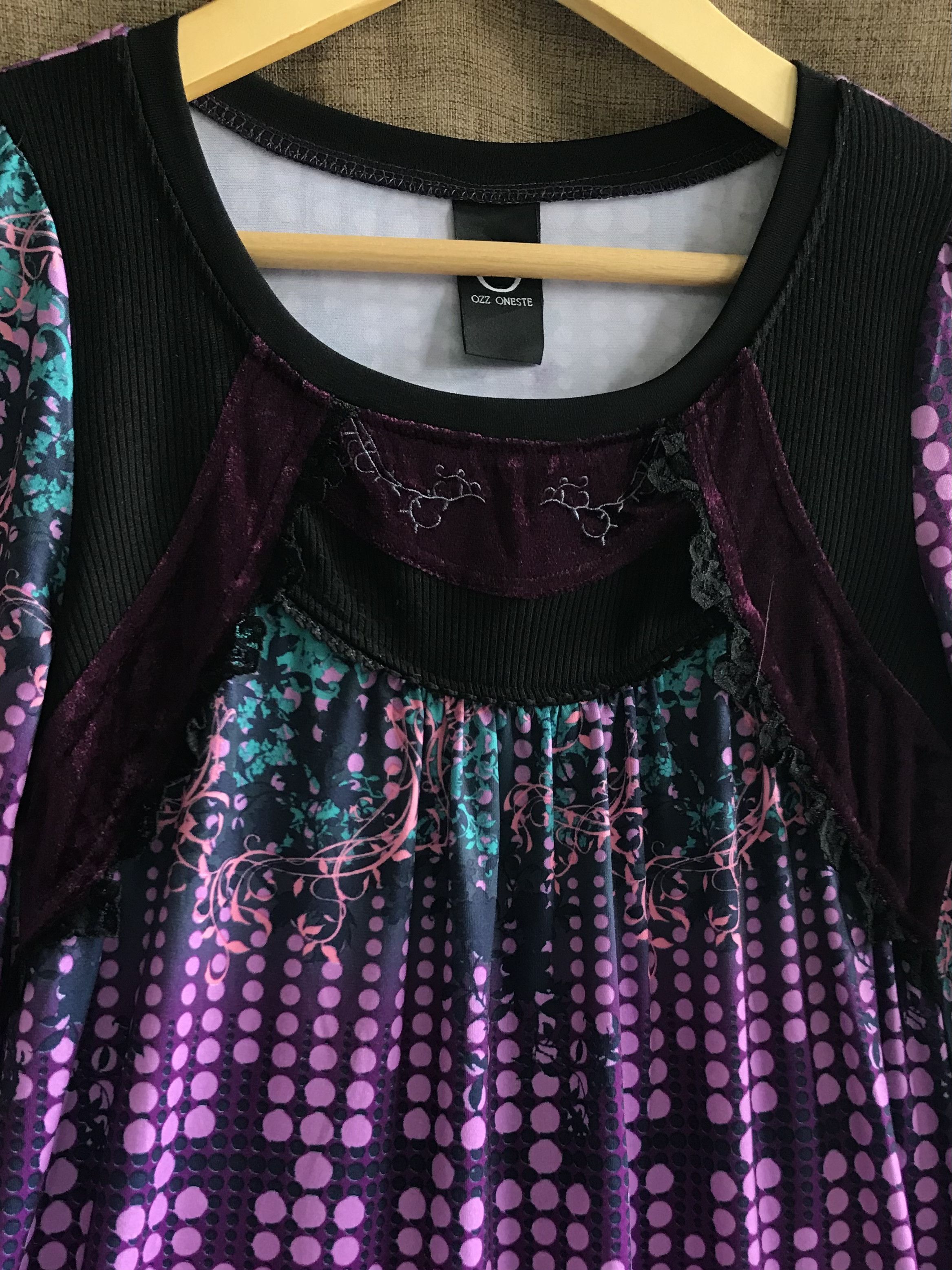 Hysteric Glamour Ozz Oneste Japanese Brand Cyber Gothic Dress Size S / US 4 / IT 40 - 2 Thumbnail