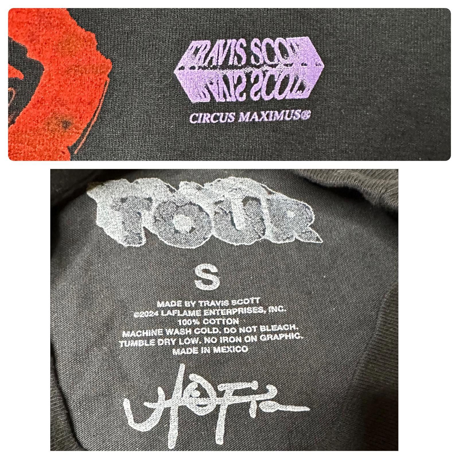 Rap Tees × Travis Scott NEW Travis Scott Official Utopia Circus Maximus 2024 Tee S Size US S / EU 44-46 / 1 - 8 Thumbnail