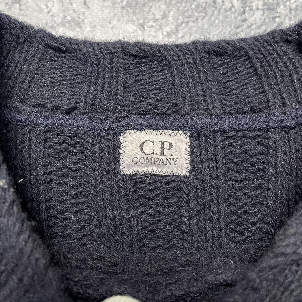 C.P. Company Vintage C.P. Company Knitted Wool Sweater Luxury Designer Size US XXL / EU 58 / 5 - 3 Thumbnail