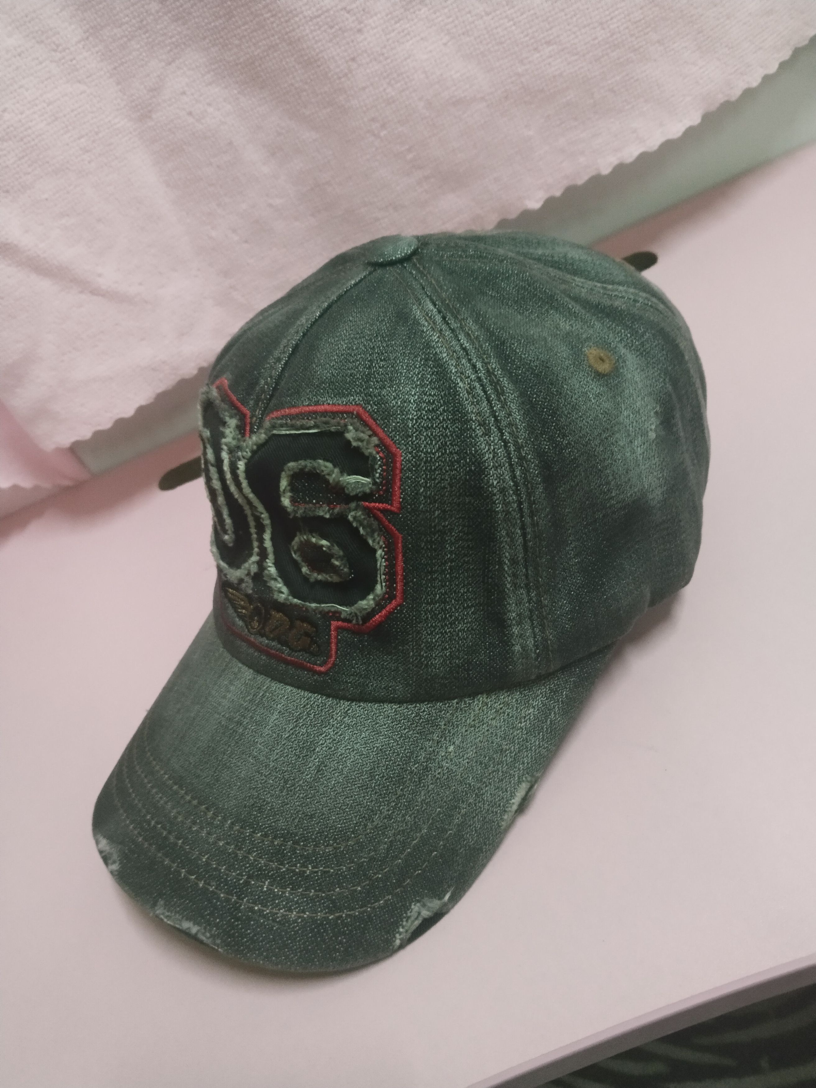 Vintage VINTAGE DISTRESSED DENIM ODG CALIFORNIA USA HAT Size ONE SIZE - 3 Thumbnail