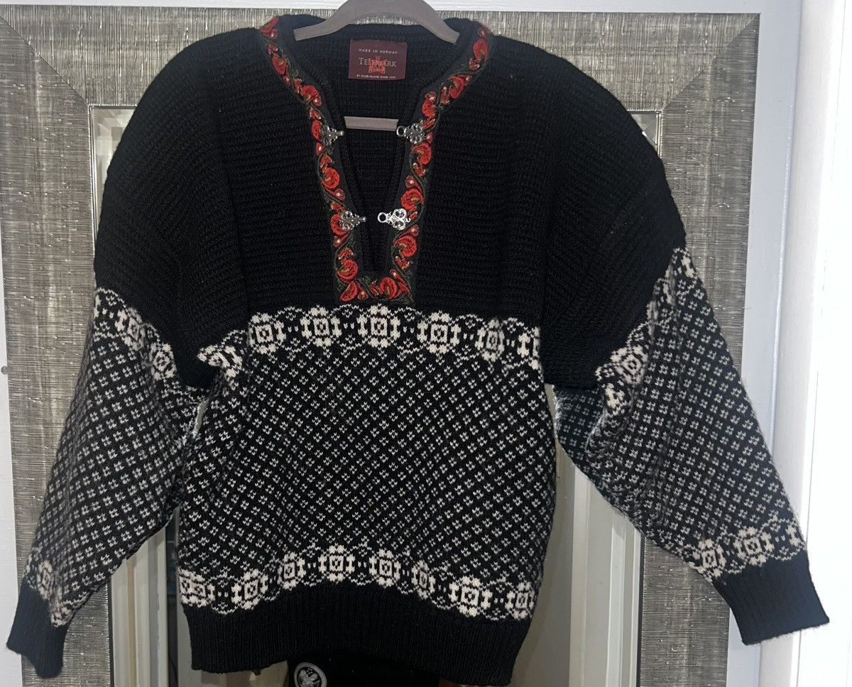 Other Skjaeveland of Norway Telemark style wool sweater. Size M / US 6-8 / IT 42-44 - 2 Thumbnail