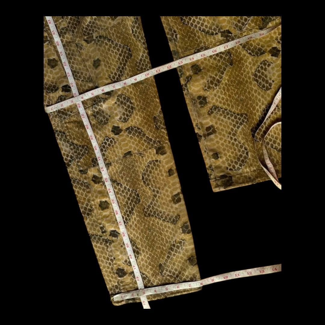 Japanese Brand SNAKE SKIN CAMO UNBRAND PANTS Size US 30 / EU 46 - 6 Thumbnail