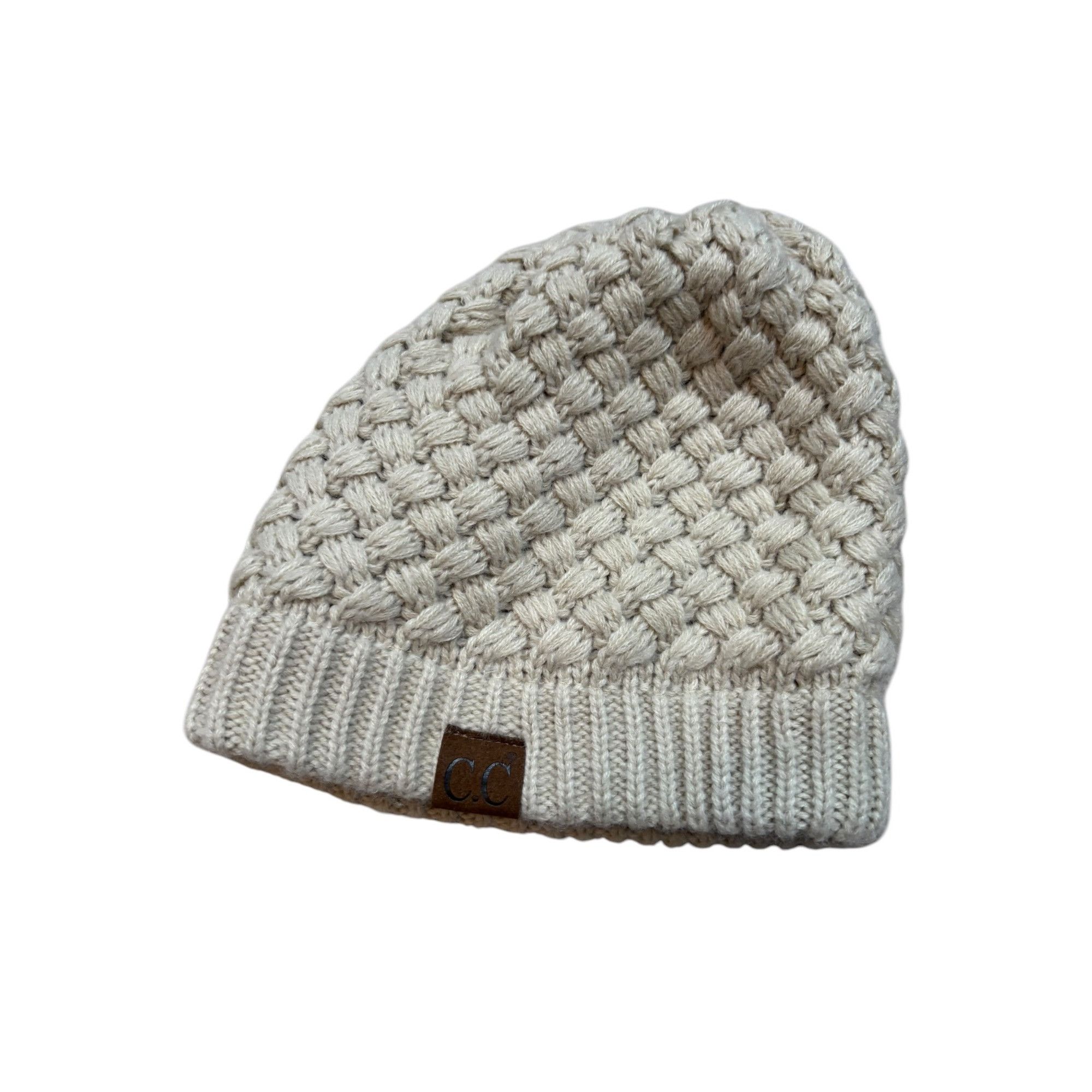 CCS C.C Knit Beanie Hat For Adults Soft Warm Winter Accessory Size ONE SIZE - 4 Thumbnail