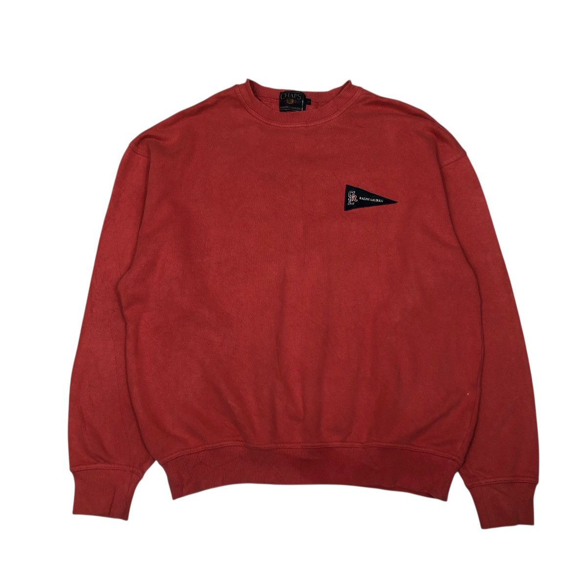 Chaps Ralph Lauren 📌Vintage Sweatshirt Crewneck Chaps Ralph Lauren Big Logo Size US L / EU 52-54 / 3 - 1 Thumbnail