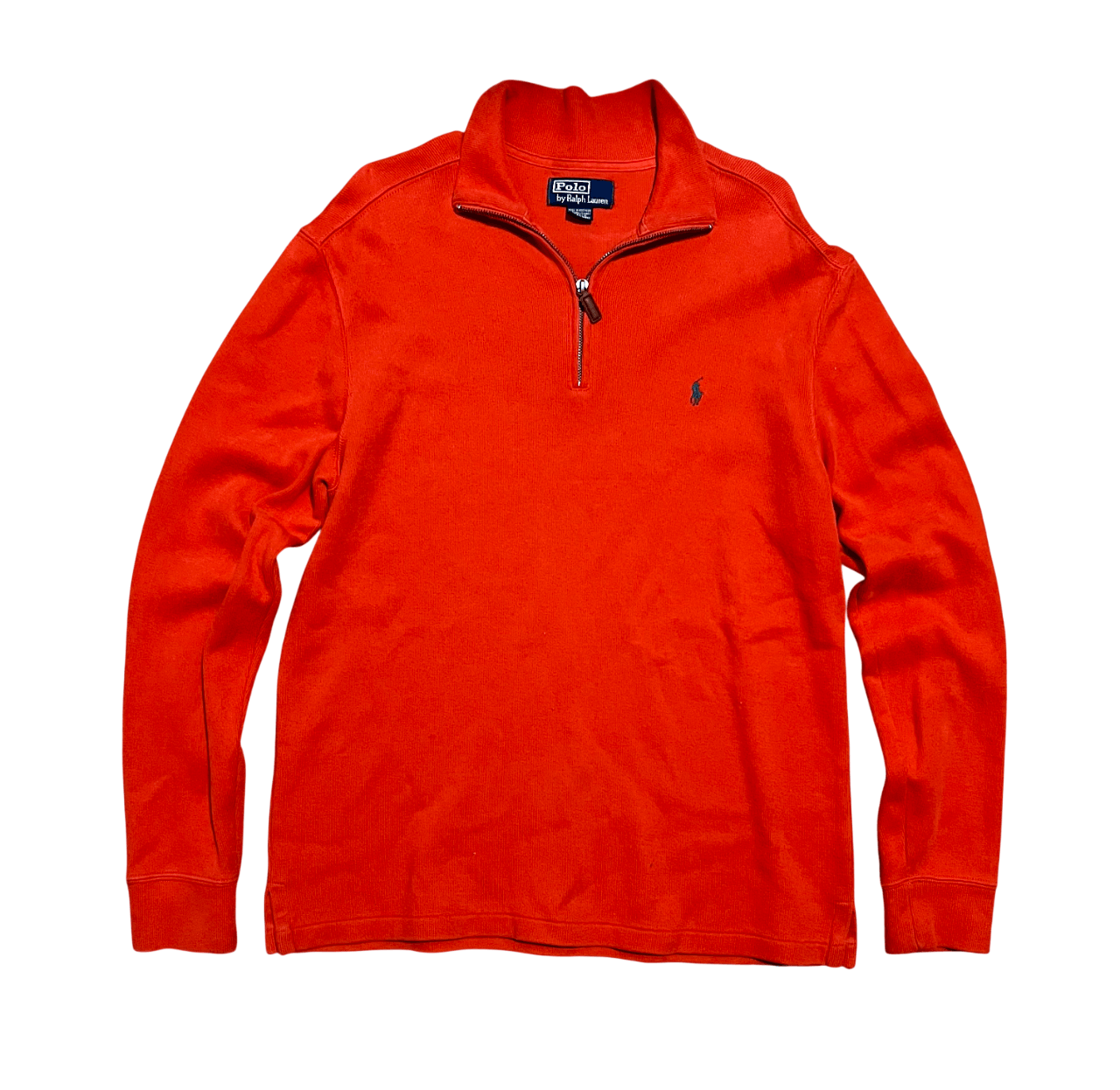 Polo Ralph Lauren Polo Ralph Lauren Quarter Zip Red Collared Sweater Size US XL / EU 56 / 4 - 1 Thumbnail