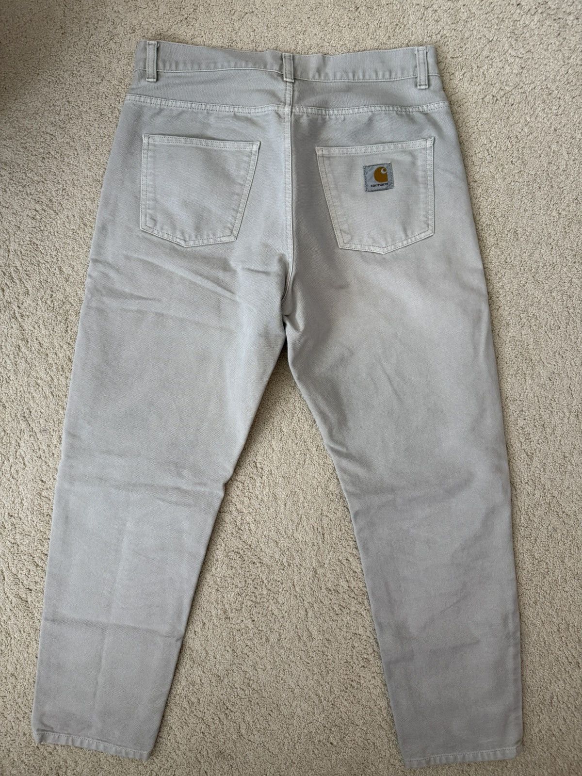 Carhartt Carhartt Work In Progress Men's Newel Organic Cotton Pants Size US 30 / EU 46 - 5 Thumbnail