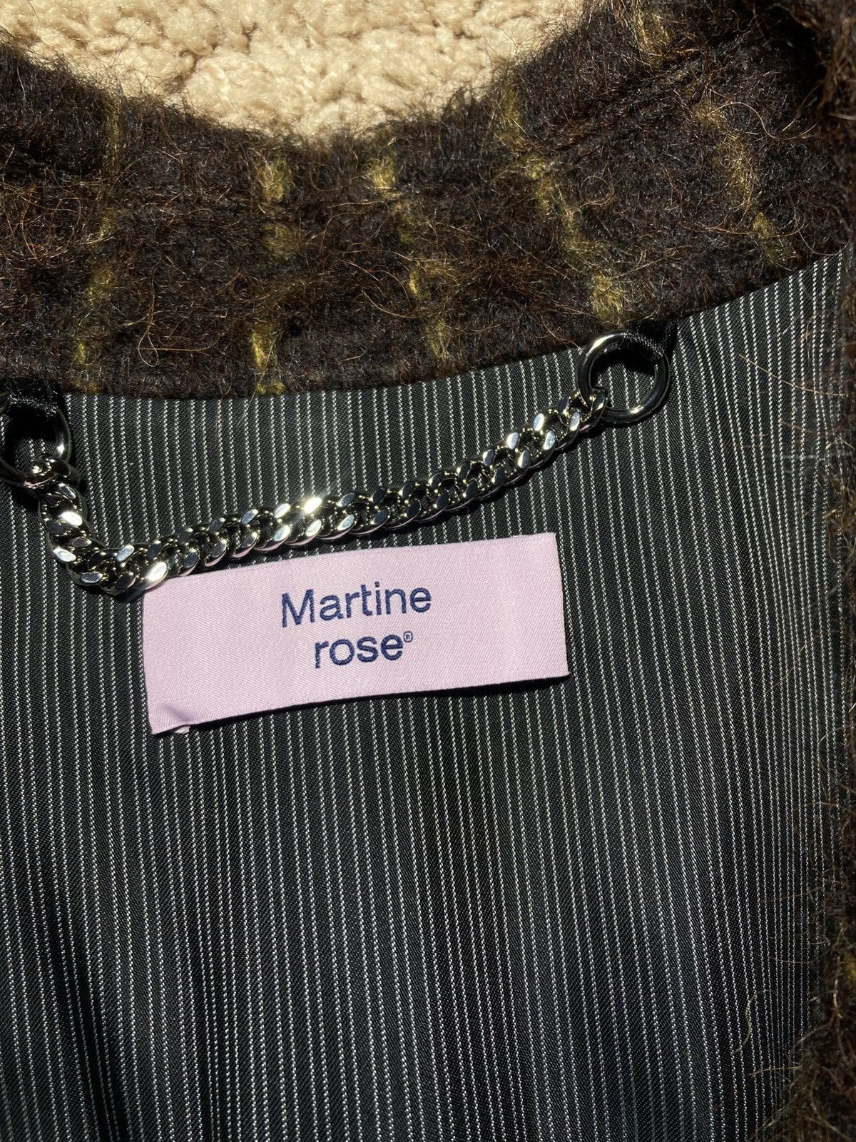 Martine Rose New AW24 Martine Rose Wool Gold Stripe Sleeves Overcoat 2024 Size US M / EU 48-50 / 2 - 3 Thumbnail
