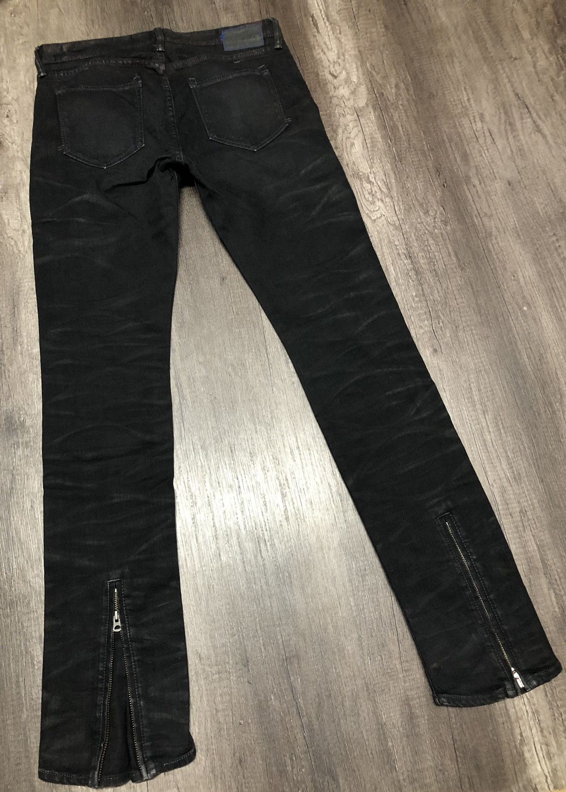 Other CIVARIZE BLACK WAX JEANS Size US 33 - 20 Thumbnail