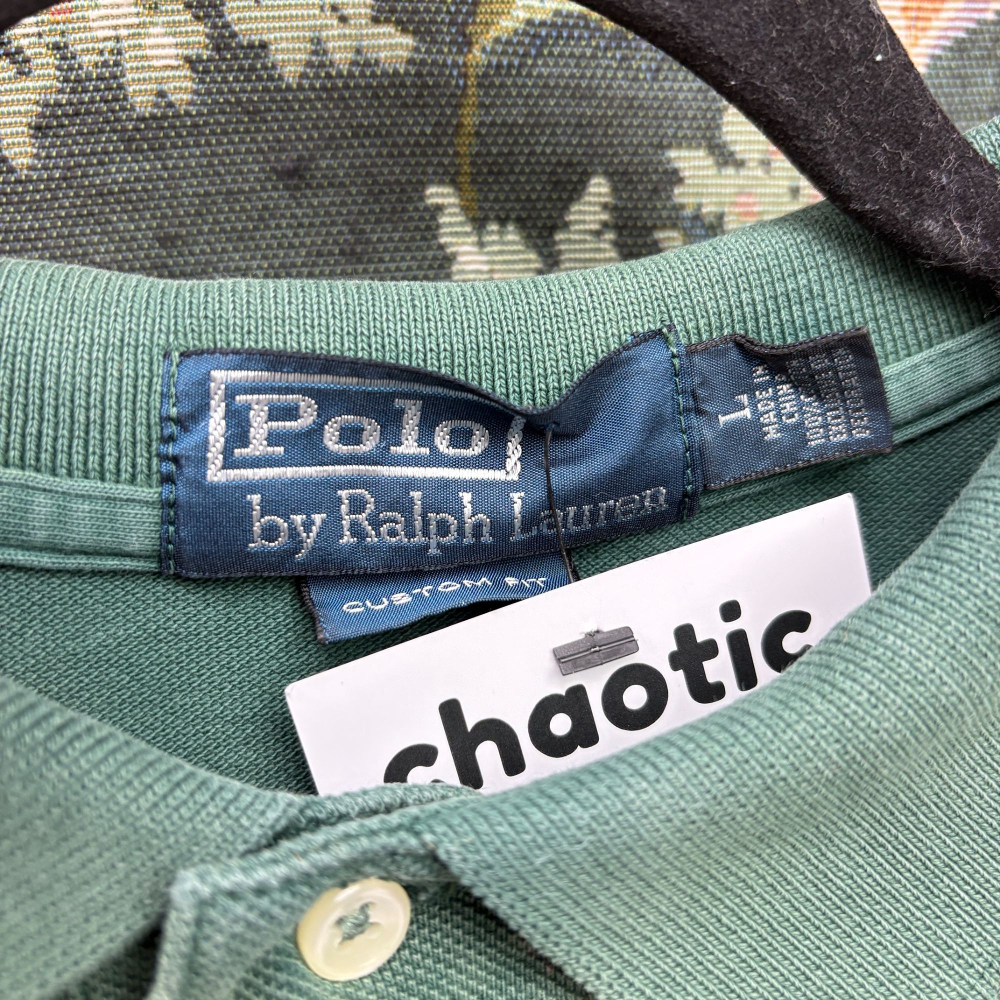 Polo Ralph Lauren Polo Ralph Lauren Green Polo Size US L / EU 52-54 / 3 - 5 Thumbnail