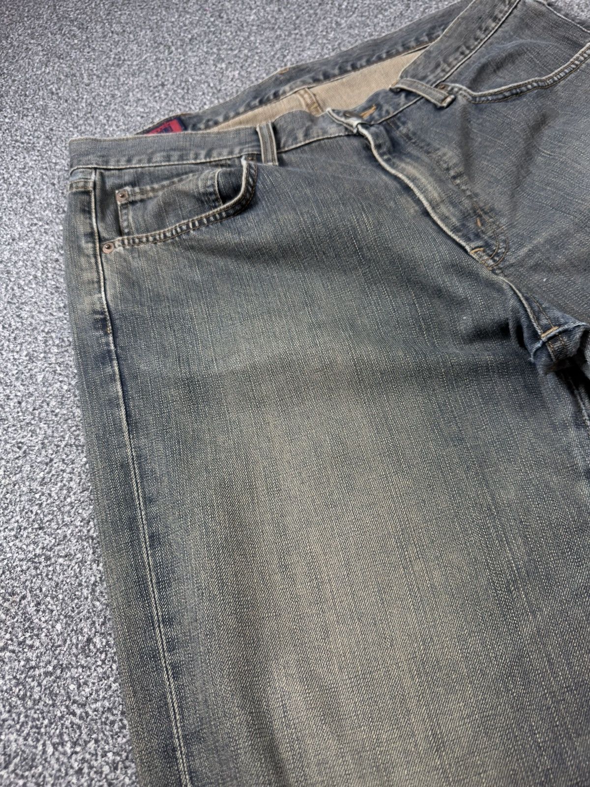 Kapital Vintage 90s Baggy Black Faded Rusty Edwin 503 Denim Jeans Size US 36 / EU 52 - 4 Thumbnail