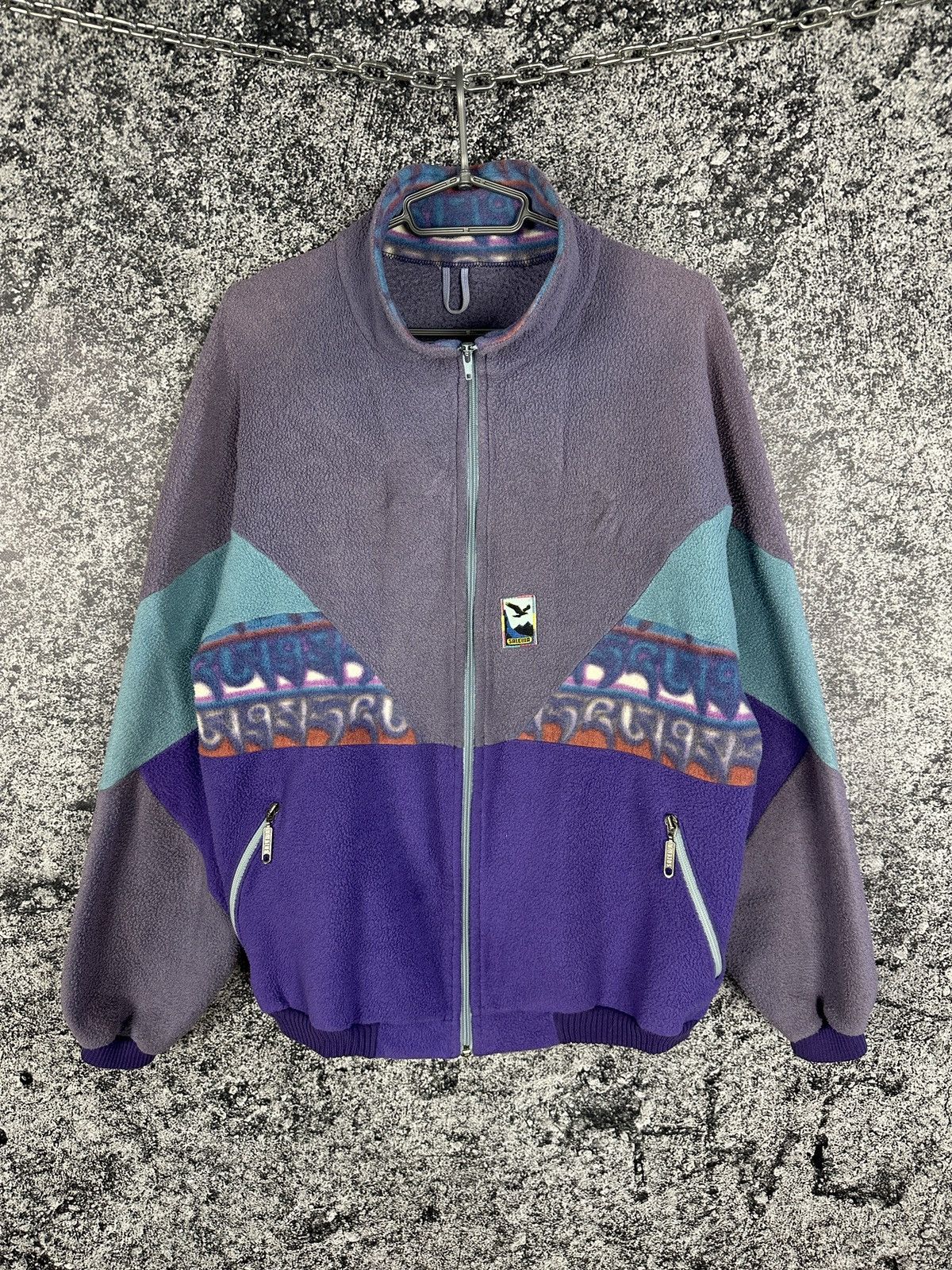 SALEWA Salewa Vintage Full Zip Fleece Jacket Polartec Outdoor XL Size US XL / EU 56 / 4 - 1 Thumbnail