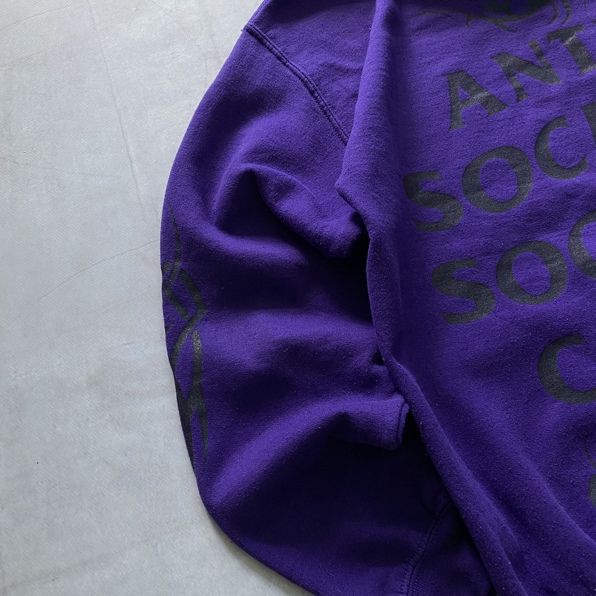 Anti Social Social Club × Japanese Brand Rare Anti Social Social Club Tribal Sunny Side Hoodie Size US S / EU 44-46 / 1 - 4 Thumbnail
