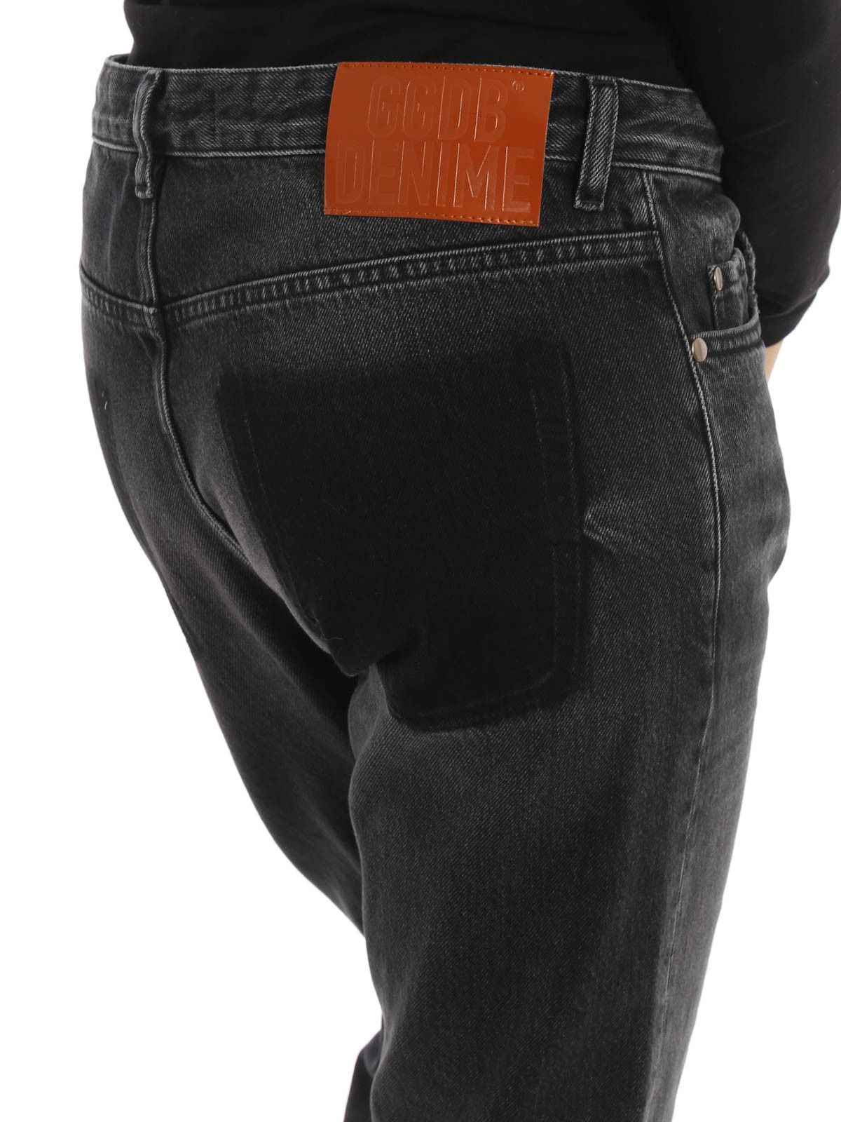 Golden Goose o1y0725 Denim Pant in Black Size 26" / US 2 / IT 38 - 5 Thumbnail