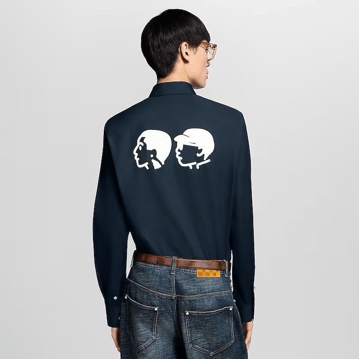 Louis Vuitton Printed Signature Long-Sleeved Shirt Size US S / EU 44-46 / 1 - 3 Thumbnail