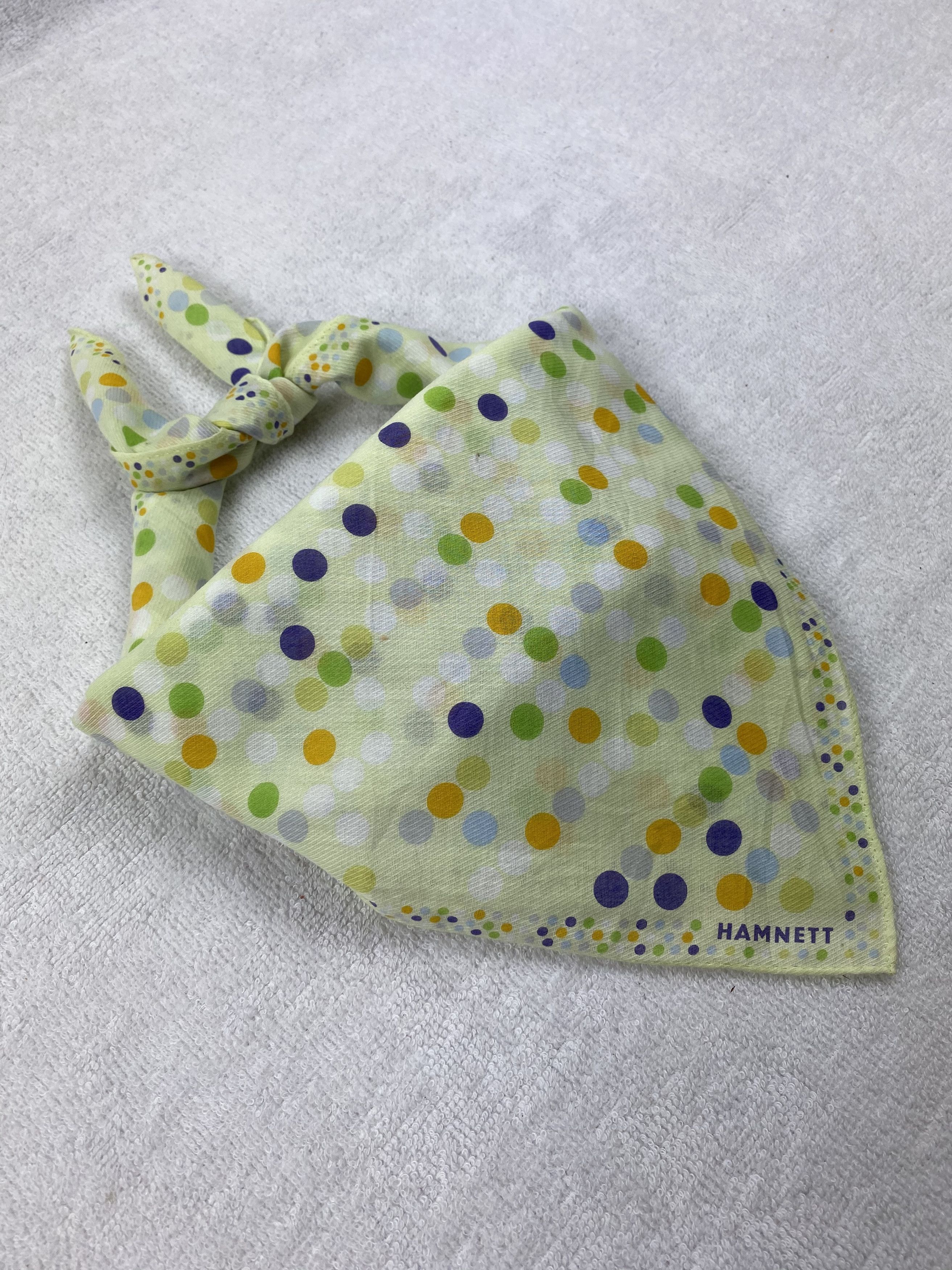 Katharine Hamnett London × Vintage Katharine Hamnett Handkerchief / Bandana / Neckerchief Size ONE SIZE - 1 Thumbnail