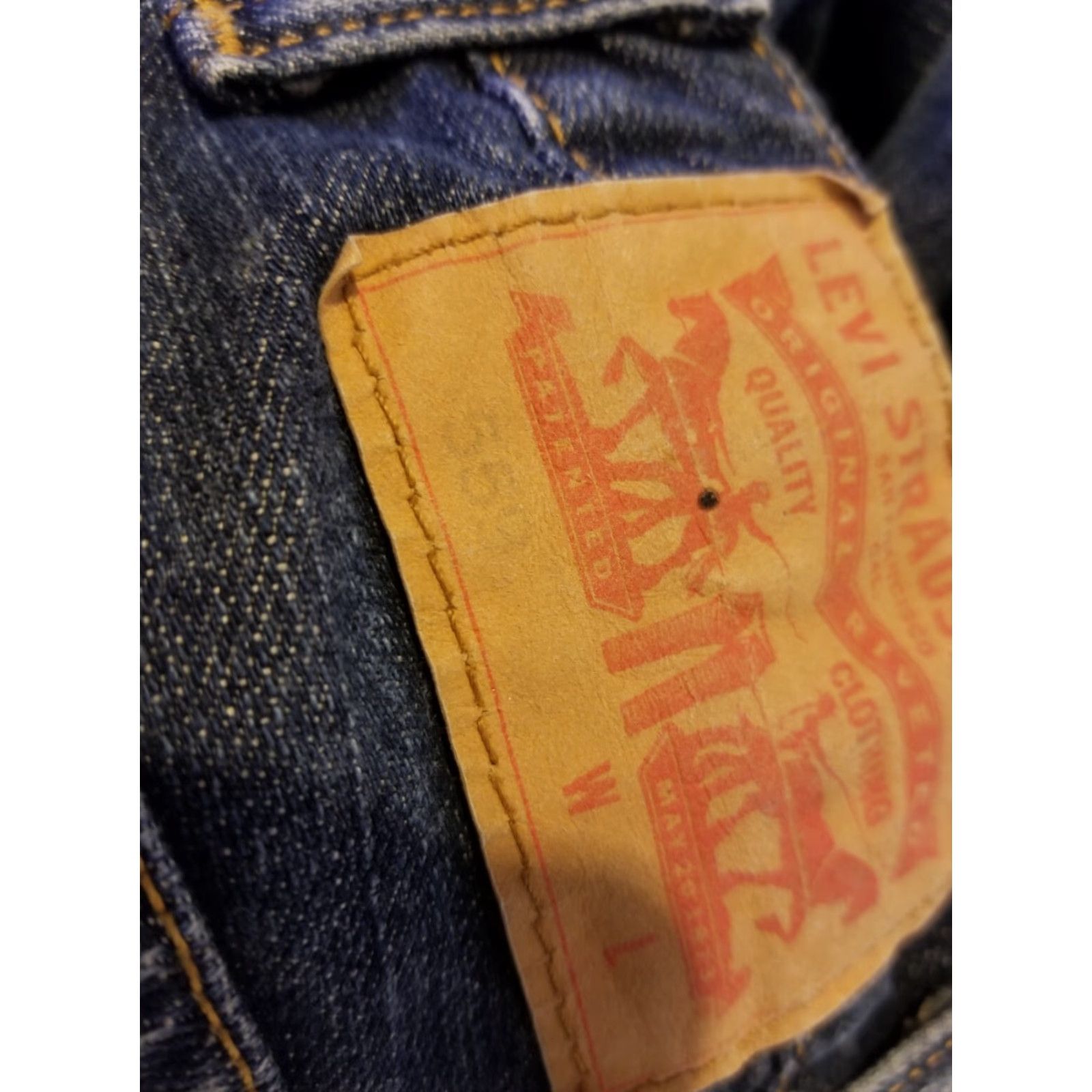 Levi's Levi's 559 Jeans 42x30 Relaxed Straight Denim Stretch Men Reg 42 Blue Denim Jeans Bar? Size US 42 / EU 58 - 4 Thumbnail