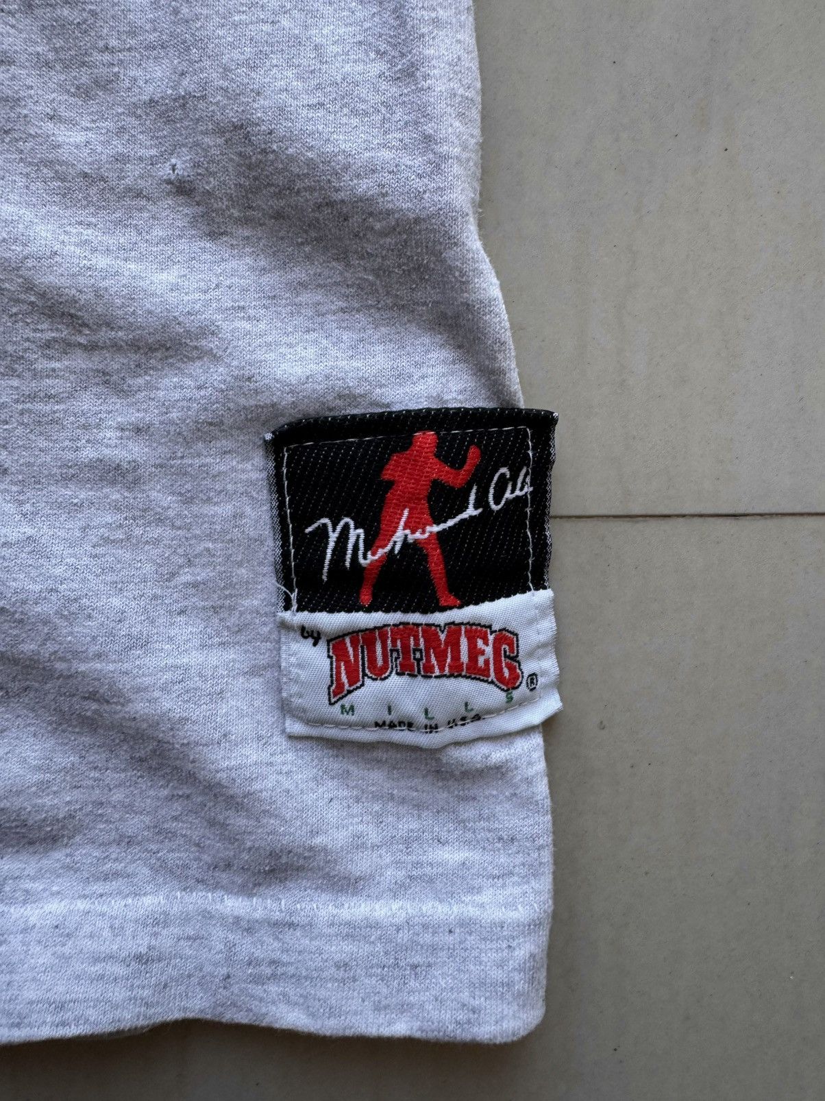 Nutmeg 90s Muhammad Ali Boxer GOAT World Champion VTG Nutmeg Shirt Size US XL / EU 56 / 4 - 6 Thumbnail