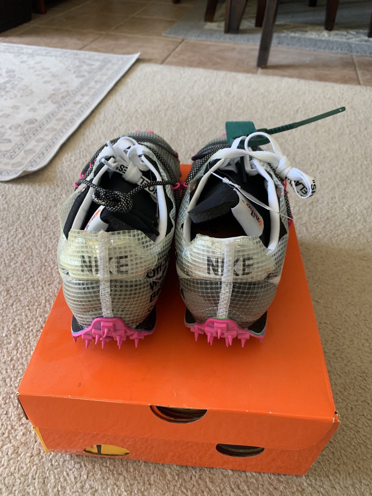 Nike × Off-White Waffle Racer Size US 11.5 / EU 44-45 - 7 Thumbnail