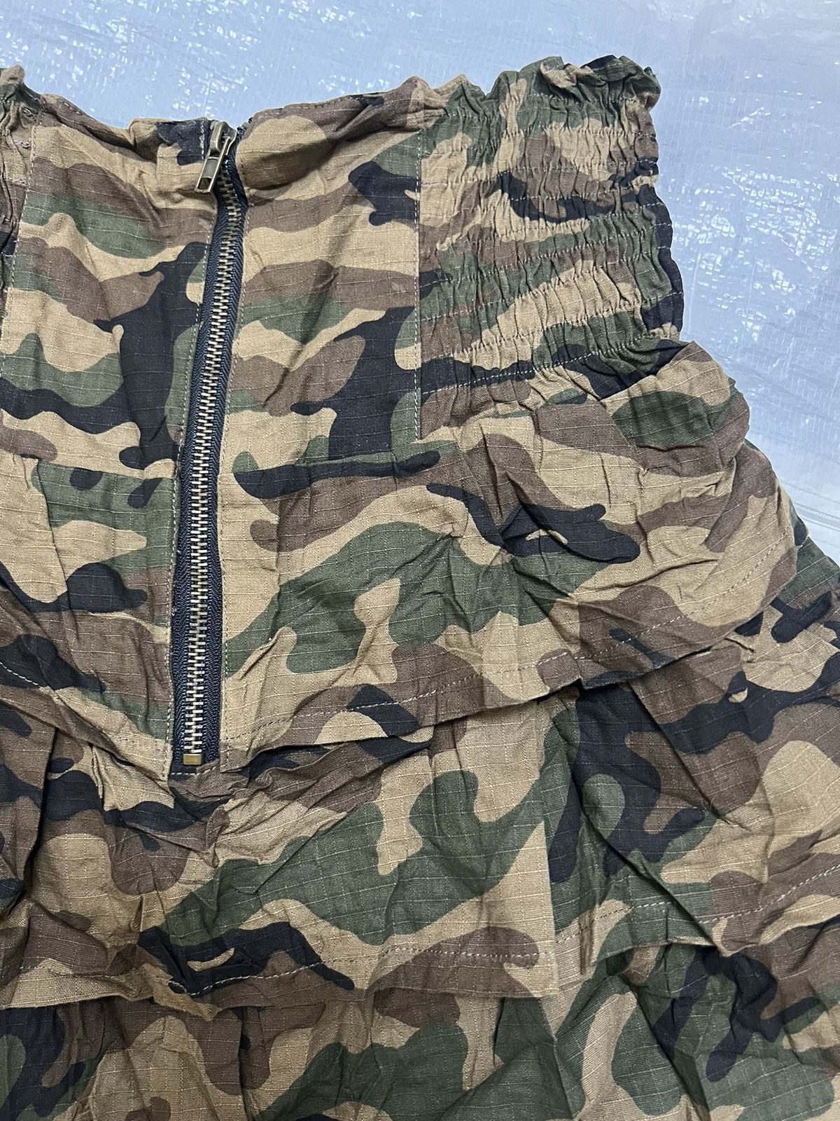 Japanese Brand RyuRyu Camo mini skirt 🖤 Size 27" / US 4 / IT 40 - 5 Thumbnail