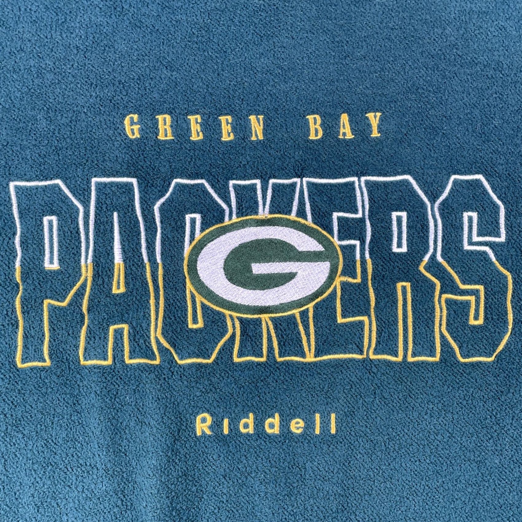 NFL VINTAGE Riddell Green Bay Packers NFL Football Mens XXL Green Pullover Sweatshirt Size US XXL / EU 58 / 5 - 3 Thumbnail