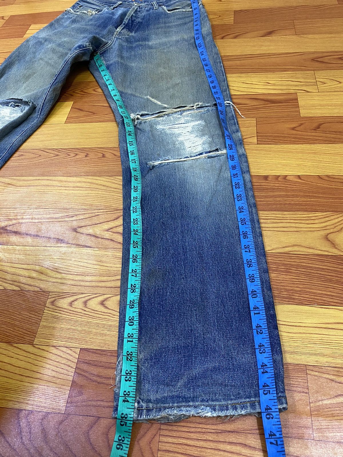 Ralph Lauren Vintage Ralph Lauren RRL Denim Pant Size US 29 - 17 Thumbnail