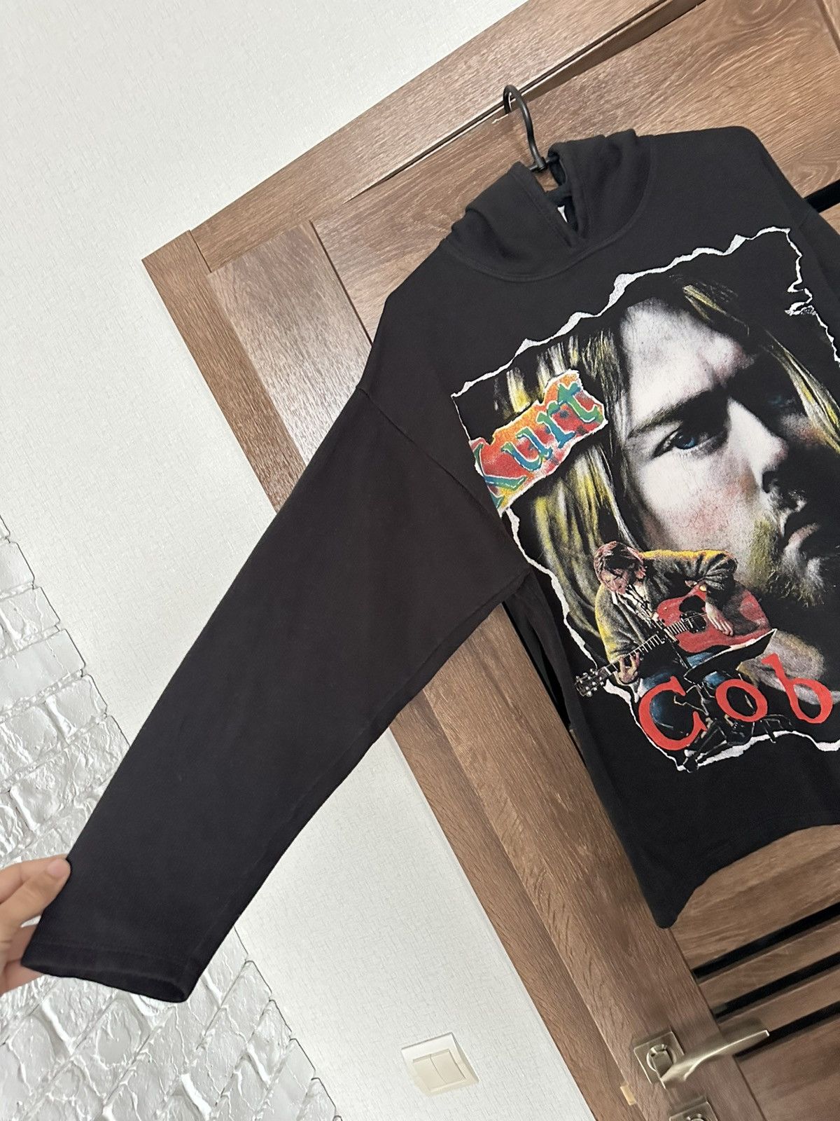 Nirvana Nirvana Vintage Big Logo Hoodie Pullovers 90s Size US L / EU 52-54 / 3 - 5 Thumbnail