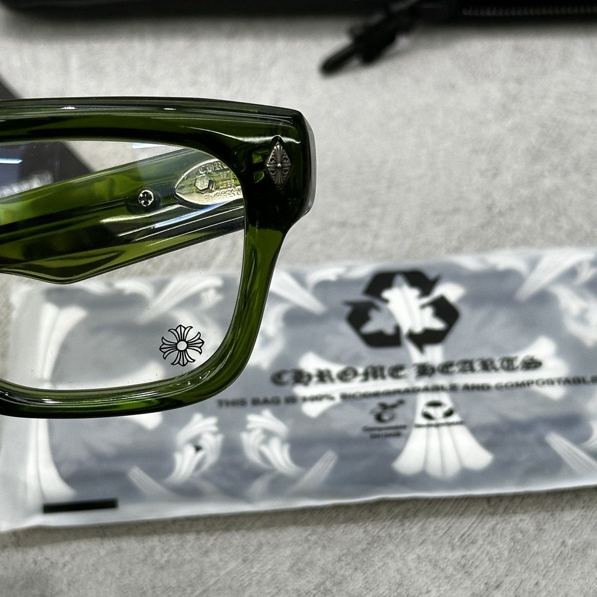 Chrome Hearts CHROME HEARTS GNARLIN EYEGLASSES Size ONE SIZE - 10 Thumbnail