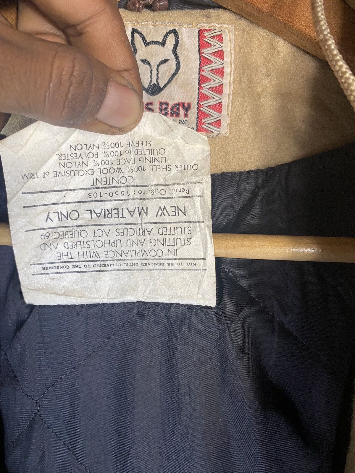 If Six Was Nine VINTAGE JAMES BAY MFG. INC. ARCTIC SCENE WOOL PARKA Size M / US 6-8 / IT 42-44 - 6 Thumbnail