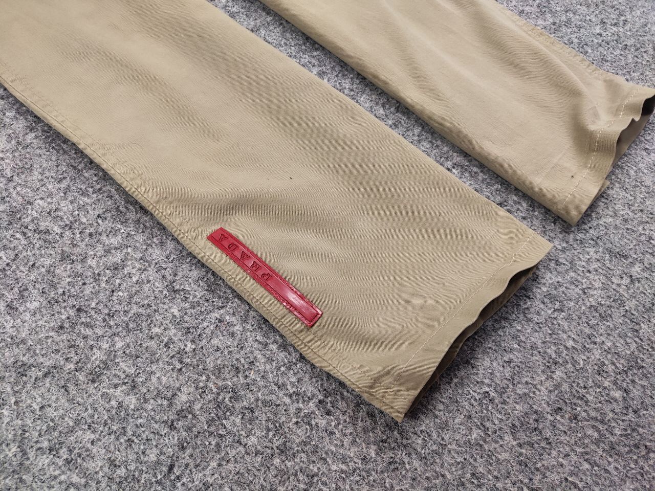 Prada Vintage Prada Red Tab Authentic Beige Trouser Women's Pants Size 30" / US 8 / IT 44 - 8 Thumbnail