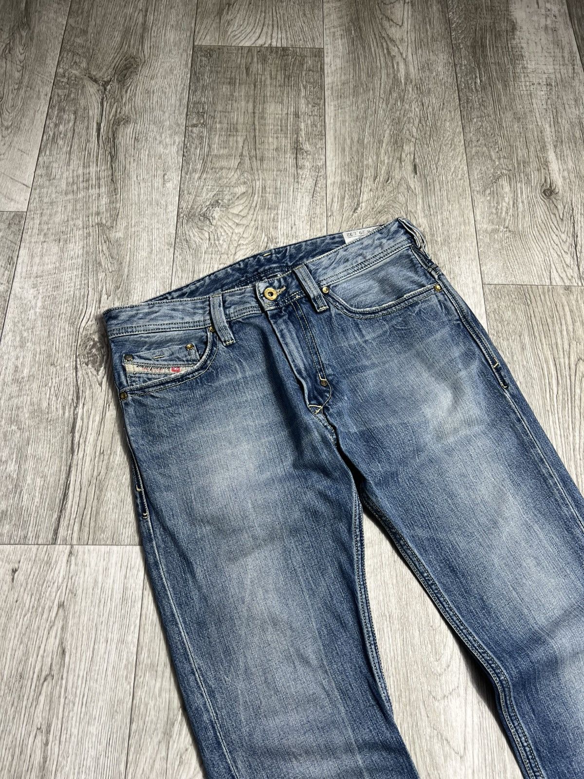 Hysteric Glamour Crazy Vintage Diesel Y2k Japan Dragons If Six Was Nine Jeans Size US 31 - 6 Thumbnail
