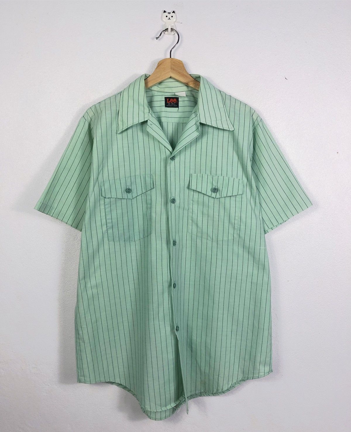Lee Rare Vintage Lee Button Ups Workers Shirt Size US L / EU 52-54 / 3 - 1 Thumbnail