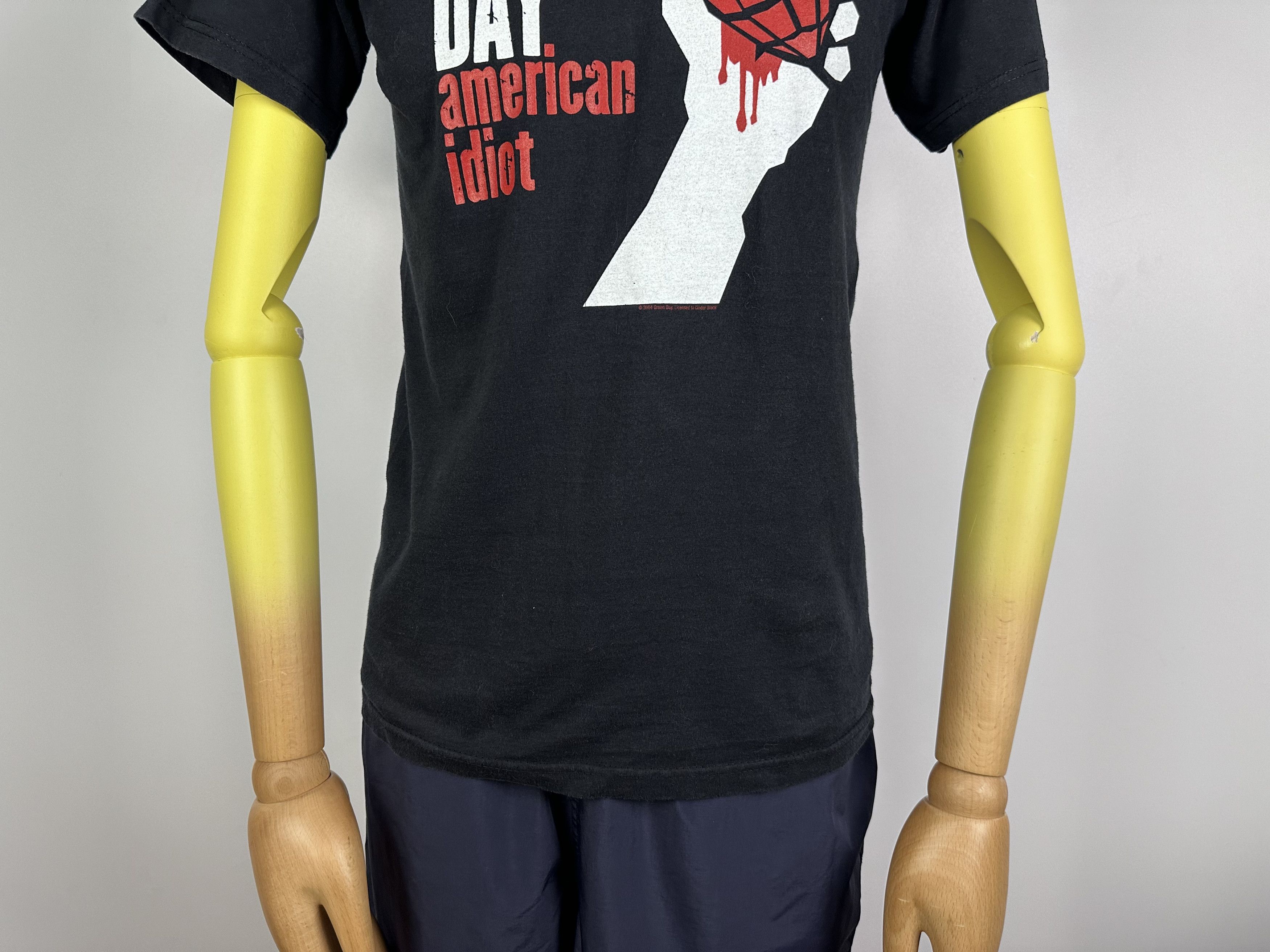 Band Tees × Vintage Vintage Green Day American Idiot 2004 T-shirt Black Size US S / EU 44-46 / 1 - 5 Thumbnail