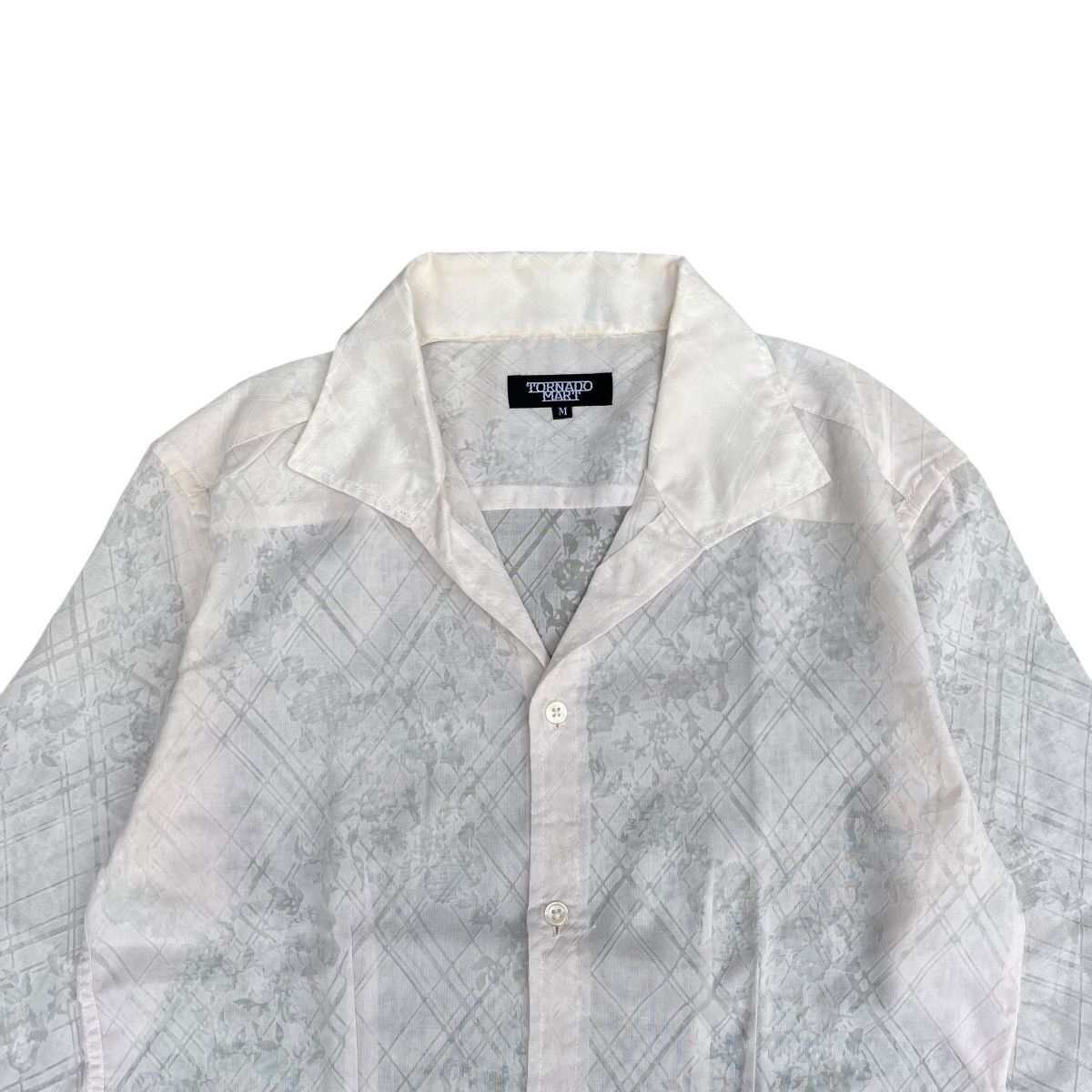 Tornado Mart Tornado Mart Flower Pattern Shirt Size US S / EU 44-46 / 1 - 2 Thumbnail