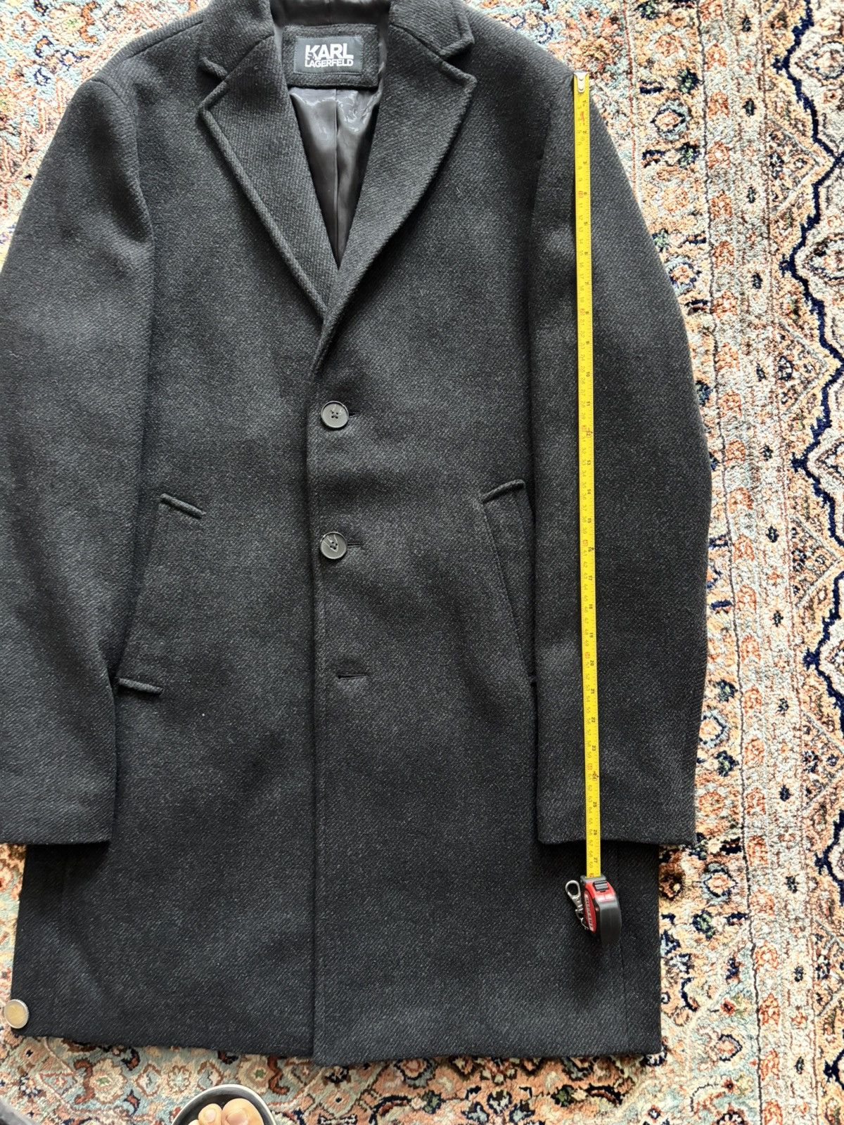 Karl Lagerfeld Men’s Winter Coat KARL LAGERFELD L Size US L / EU 52-54 / 3 - 9 Thumbnail