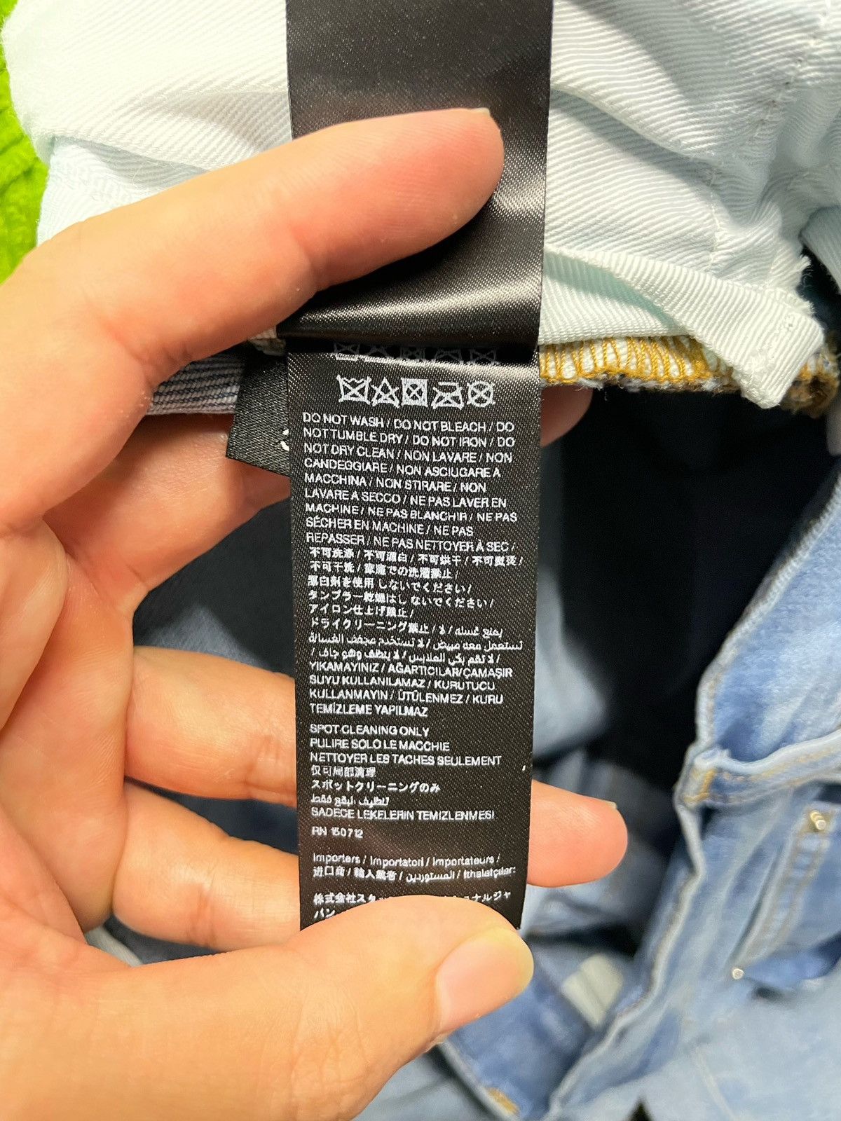 Amiri Amiri Shotgun Ripped Skinny Jeans Size US 36 / EU 52 - 15 Thumbnail